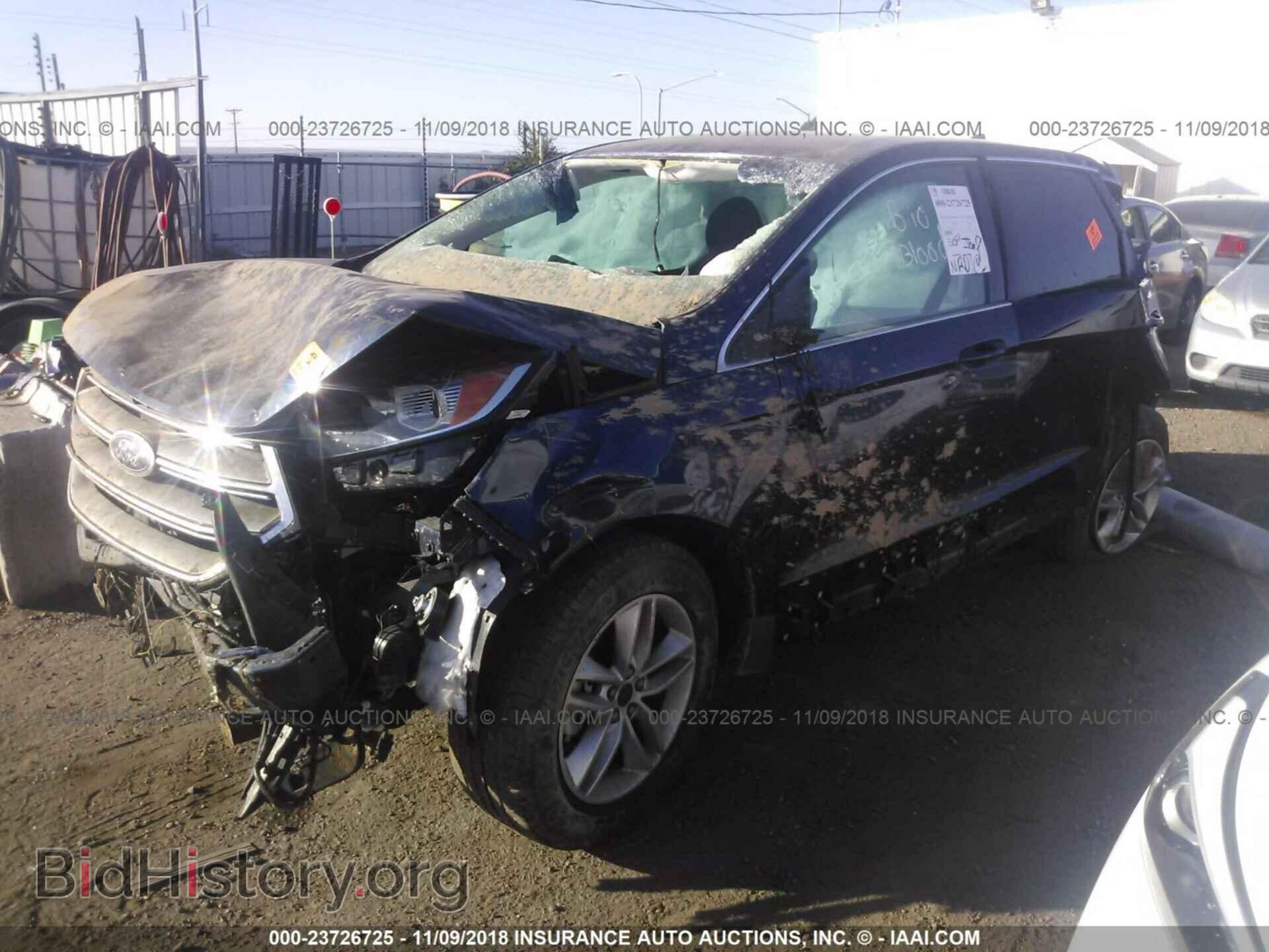 2017 FORD EDGE - VIN: 2FMPK3J96HBB04487 - Фото 2