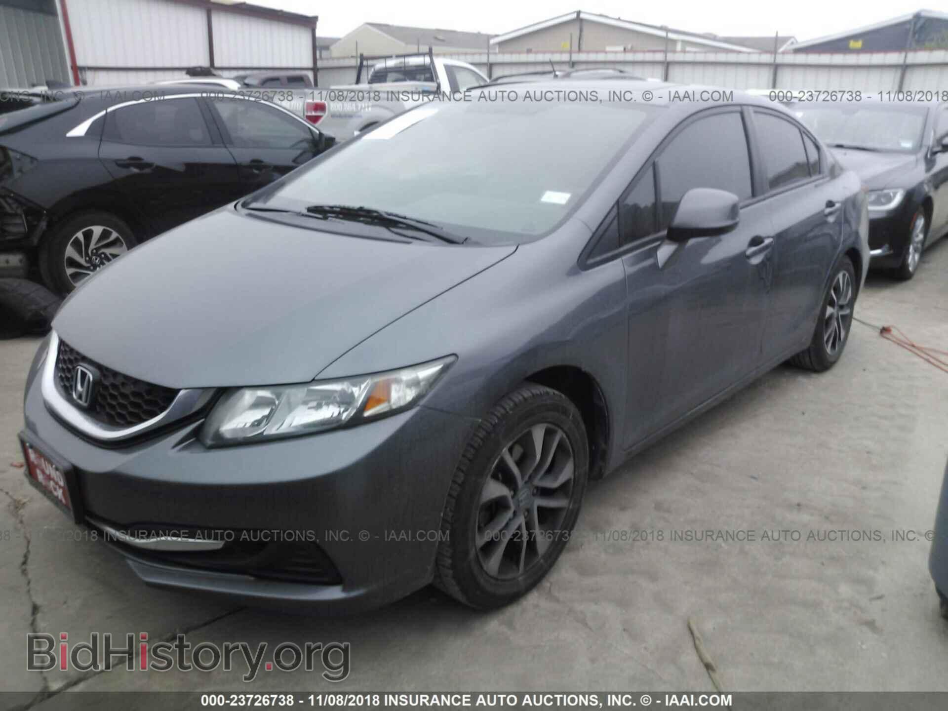 2013 HONDA CIVIC - VIN: 19XFB2F84DE048109 - Фото 2
