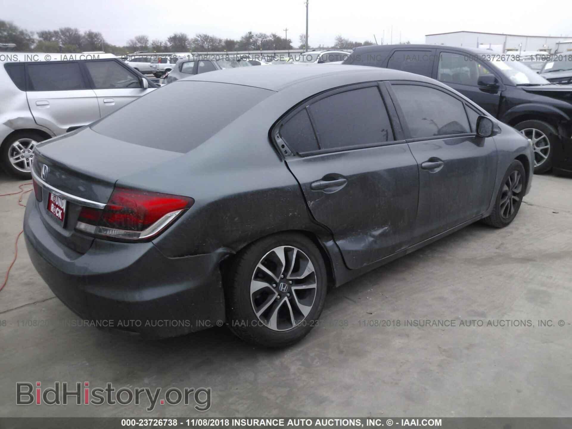 2013 HONDA CIVIC - VIN: 19XFB2F84DE048109 - Фото 4