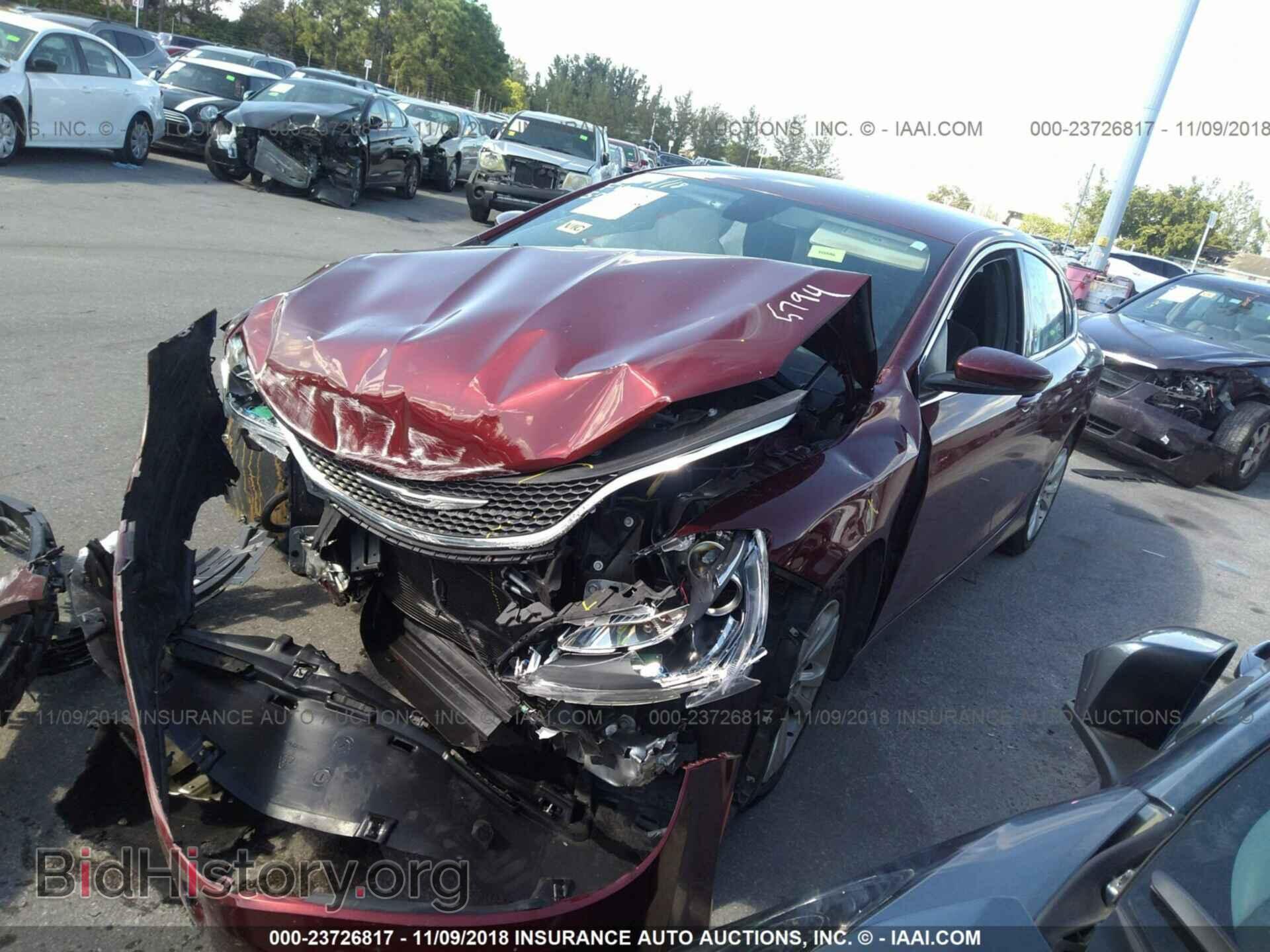 2015 Chrysler 200 - VIN: 1C3CCCAB6FN635794 - Photo 2