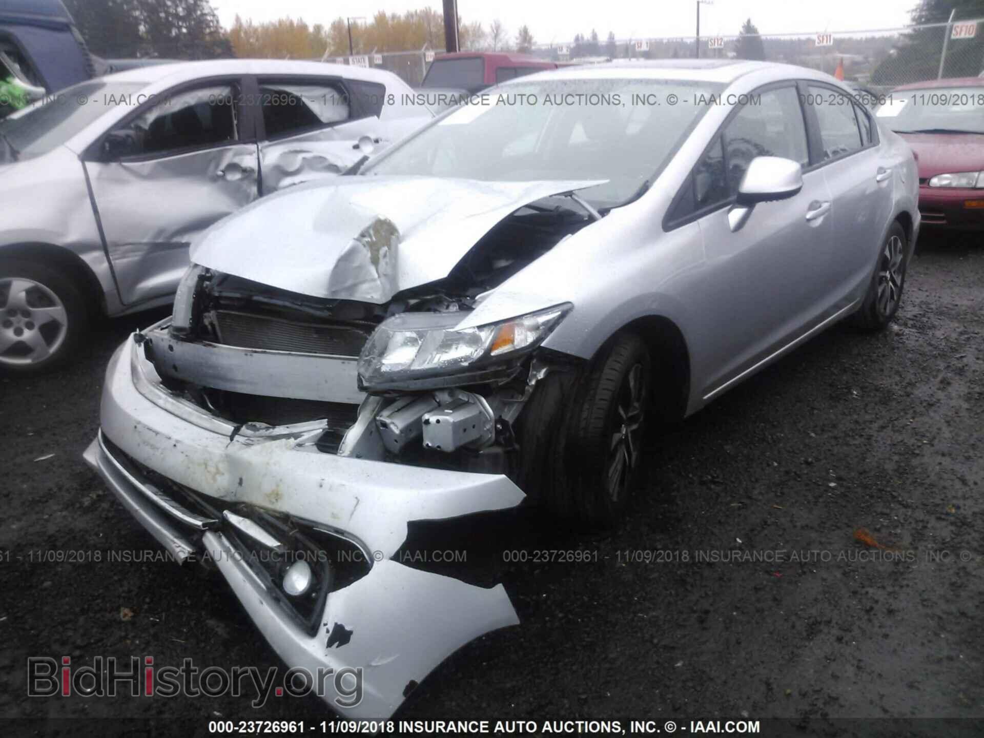 2013 Honda Civic - VIN: 19XFB2F93DE288924 - Фото 2