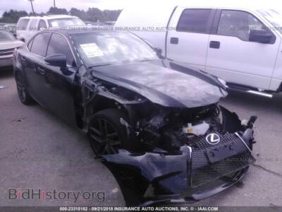 2014 Lexus IS, черный — VIN JTHBF1D24E5024710, IAAI