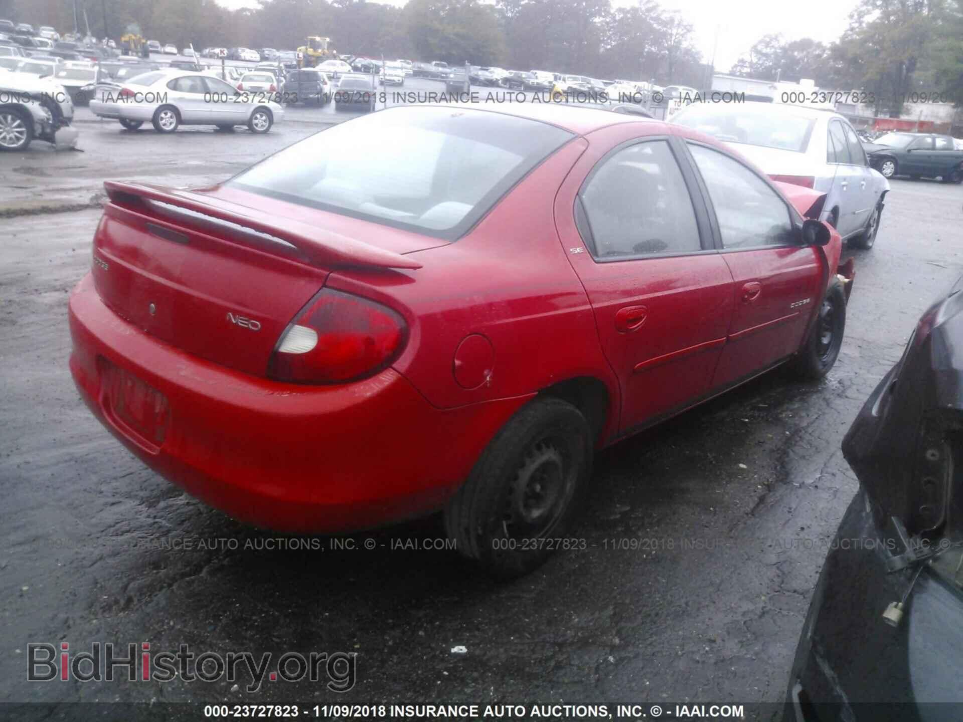 2001 DODGE NEON - VIN: 1B3ES46C81D140981 - Фото 4