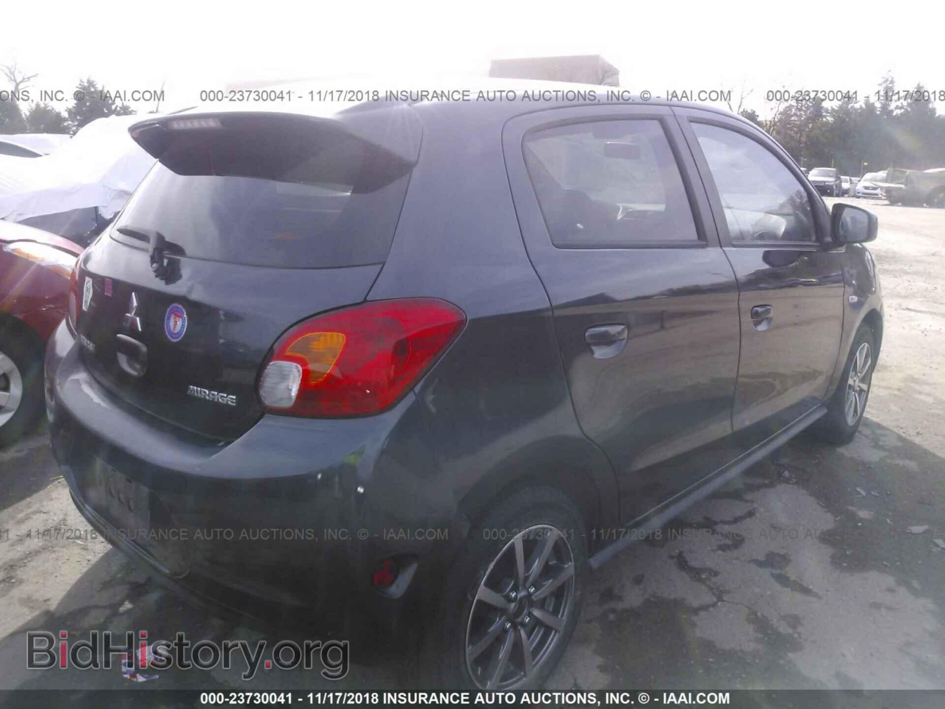 2014 MITSUBISHI MIRAGE - VIN: ML32A3HJ7EH015711 - Фото 4