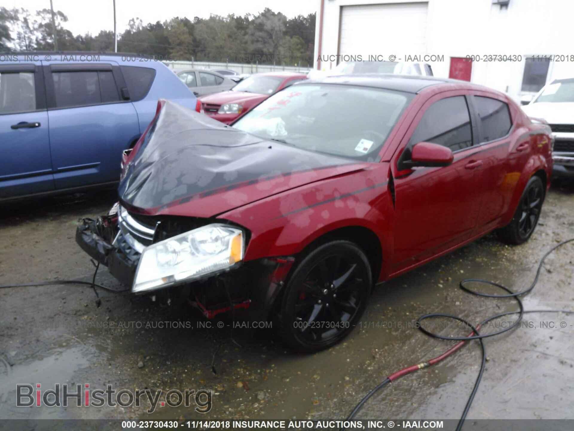 2013 Dodge Avenger - VIN: 1C3CDZCB4DN716027 - Фото 2