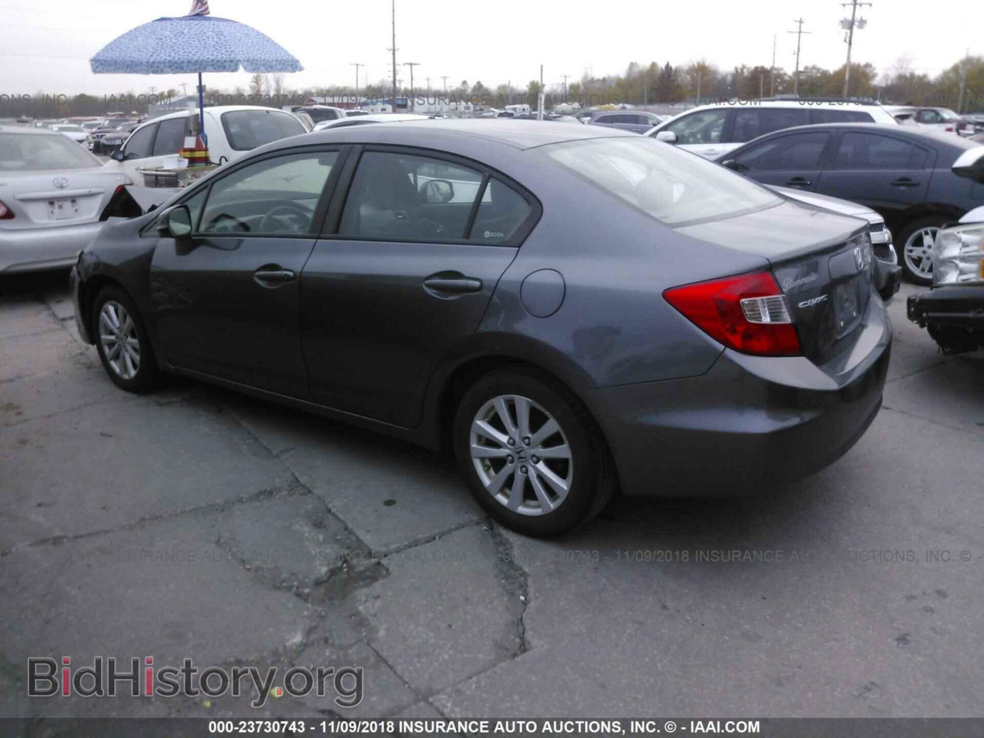 2012 HONDA CIVIC - VIN: 19XFB2F89CE109209 - Фото 3
