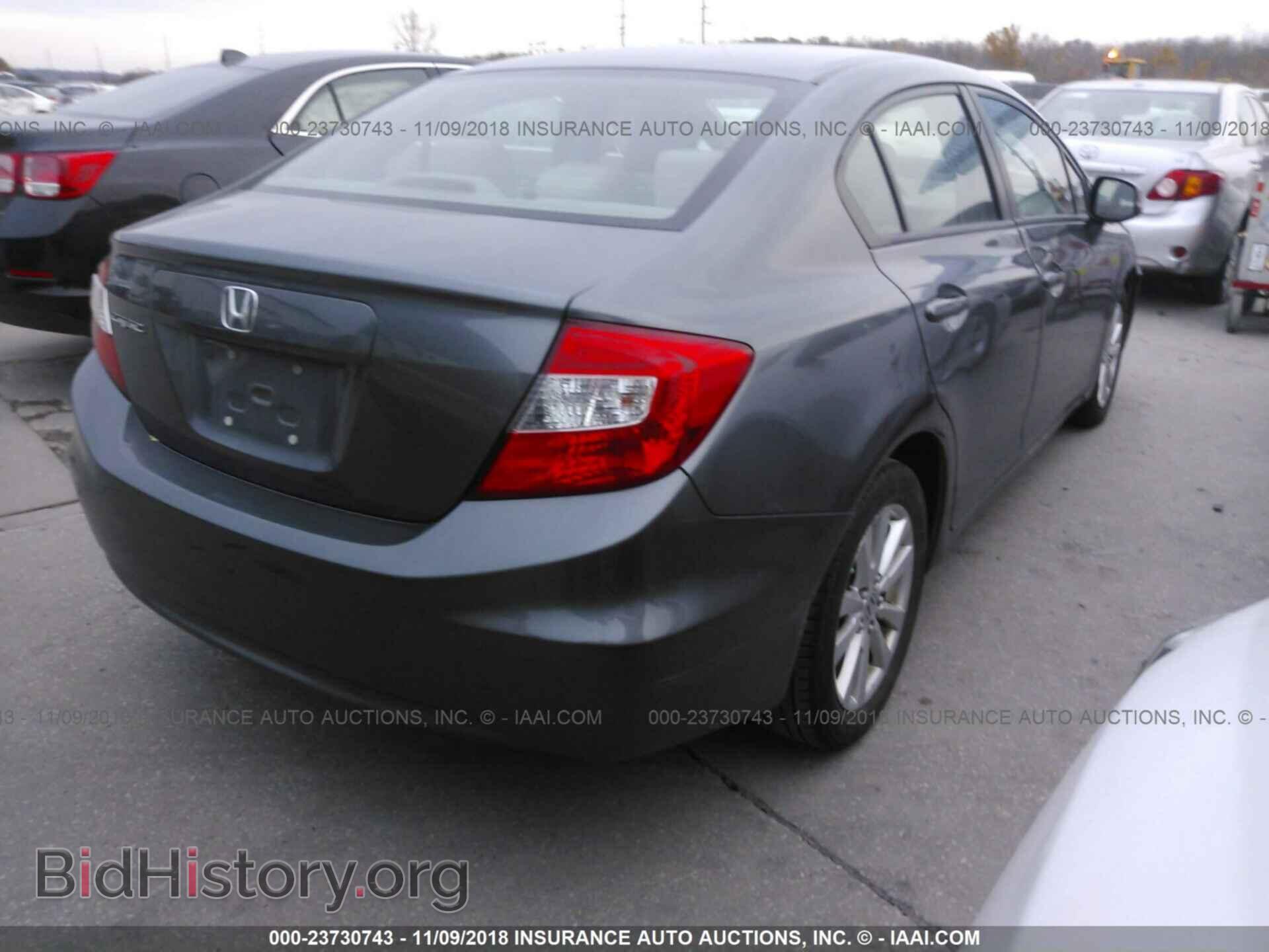 2012 HONDA CIVIC - VIN: 19XFB2F89CE109209 - Фото 4