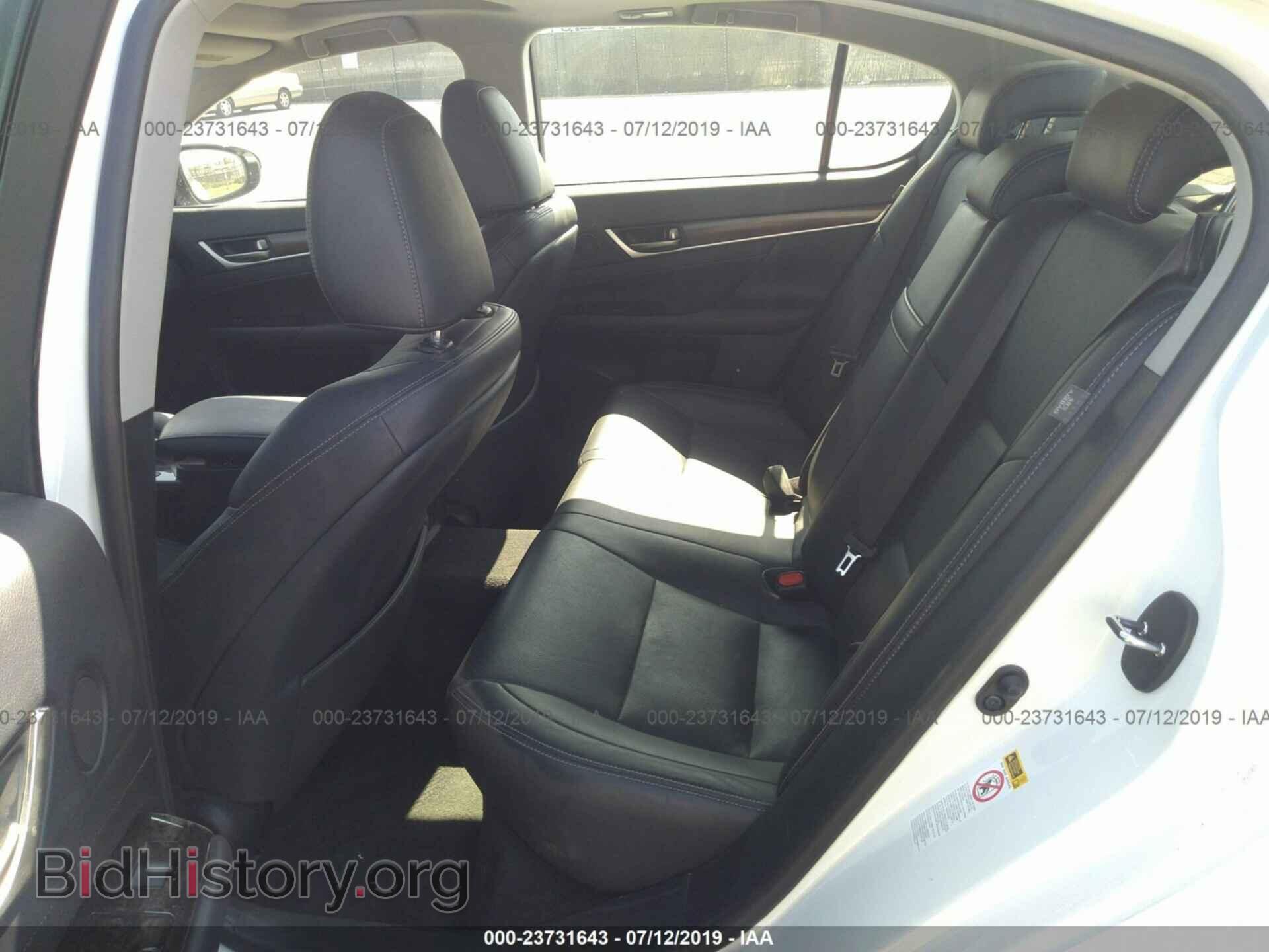 2015 LEXUS GS - VIN: JTHBE1BL2FA007380 - Фото 8