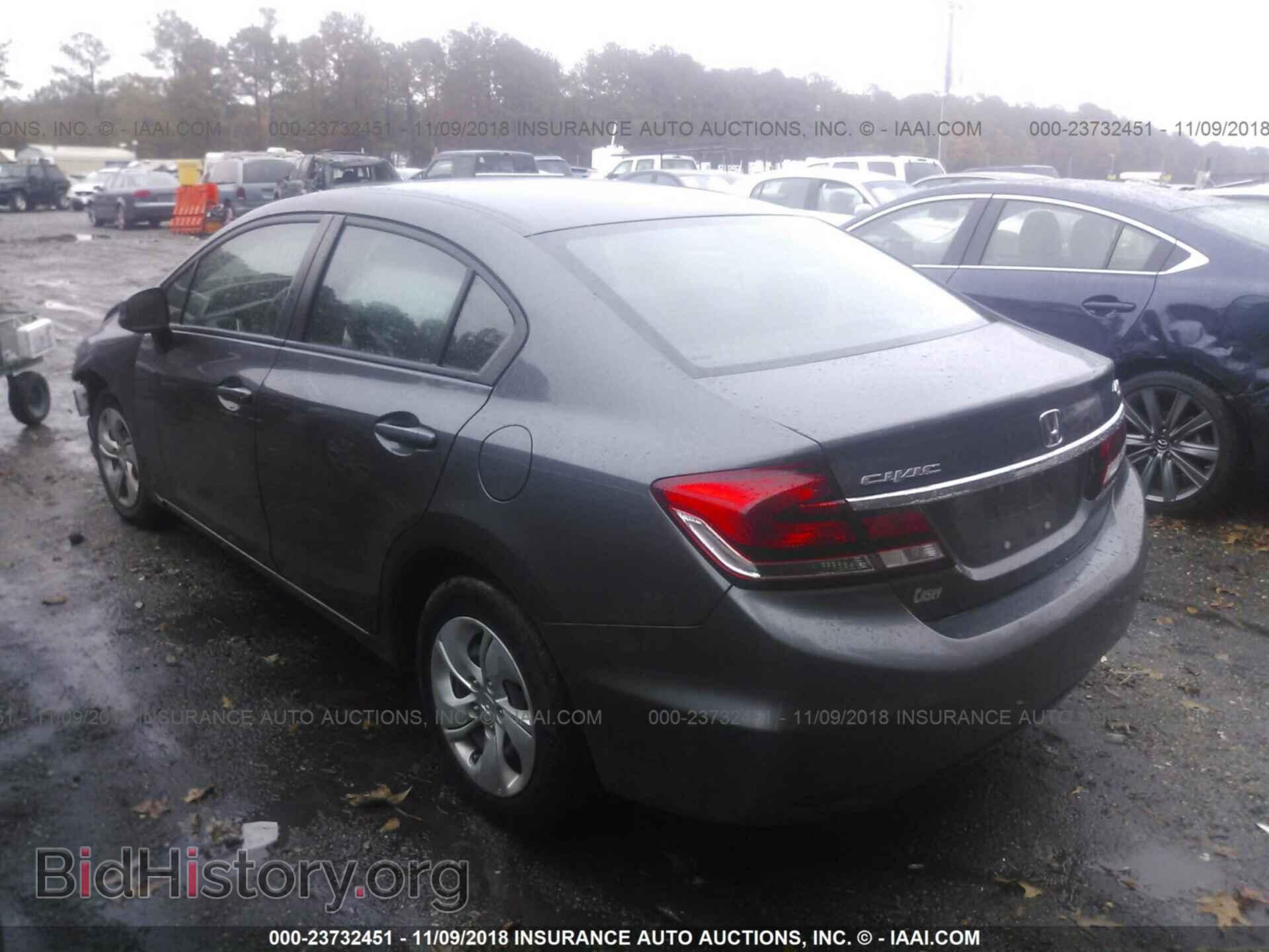 2013 Honda Civic - VIN: 2HGFB2F53DH572573 - Фото 3