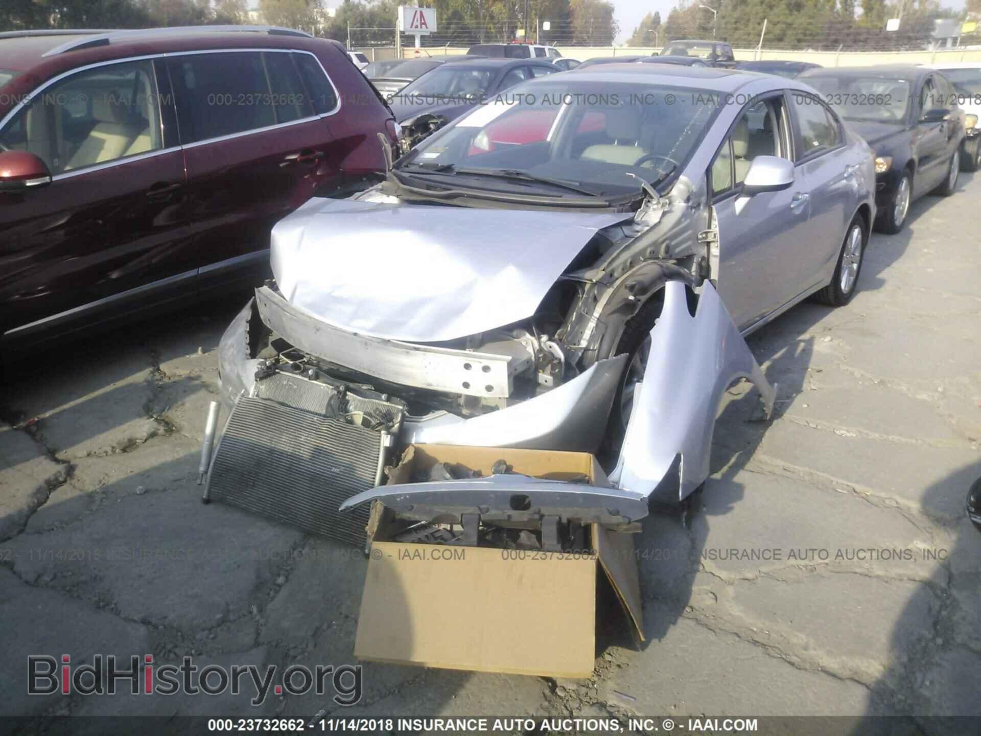 2012 Honda Civic - VIN: 19XFB2F95CE310016 - Фото 2