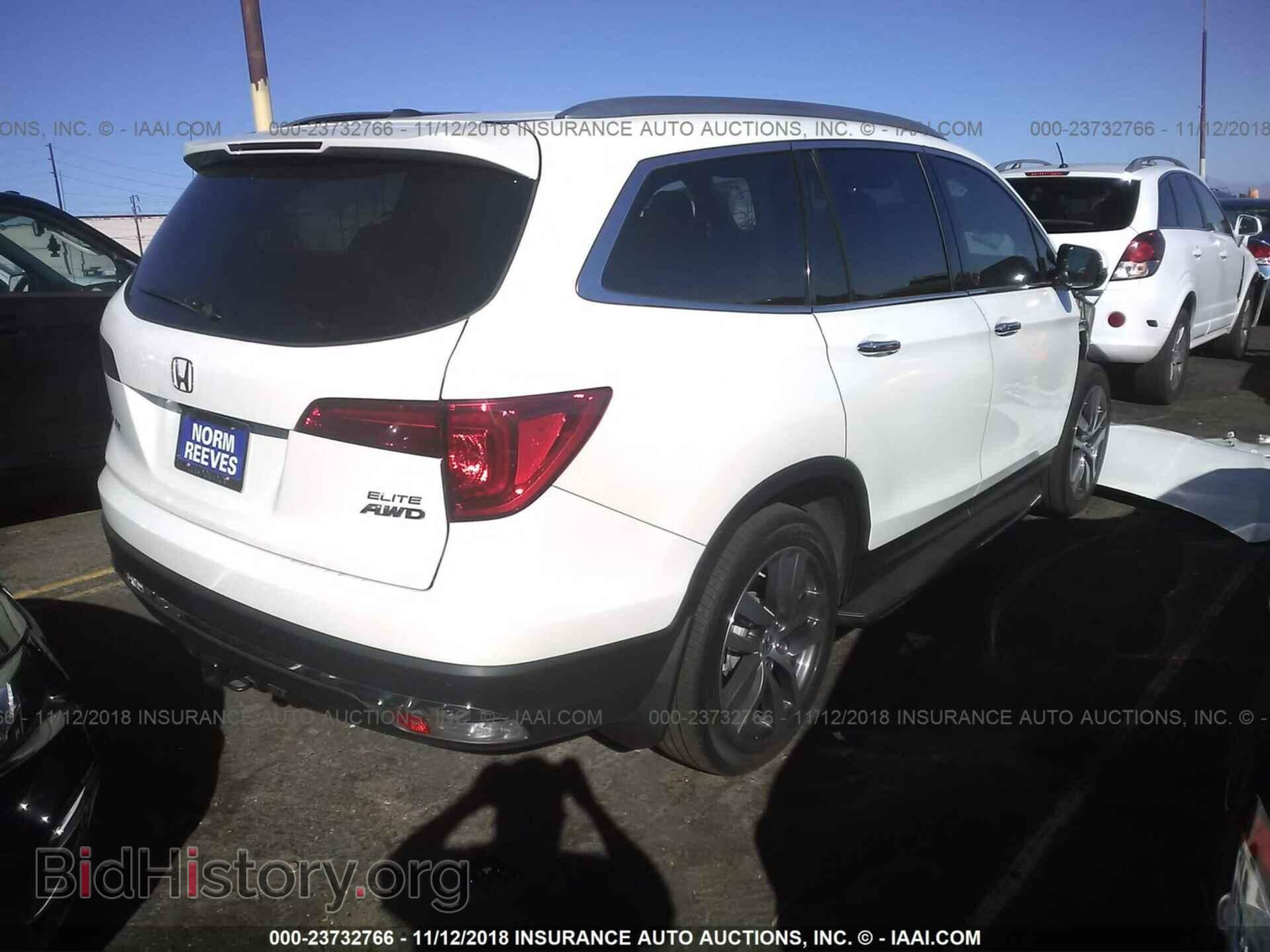 2017 Honda Pilot - VIN: 5FNYF6H09HB098273 - Фото 4