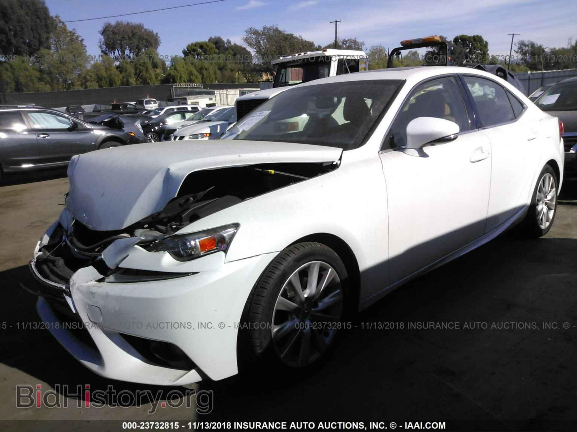 2014 LEXUS IS - VIN: JTHBF1D27E5023244 - Фото 2