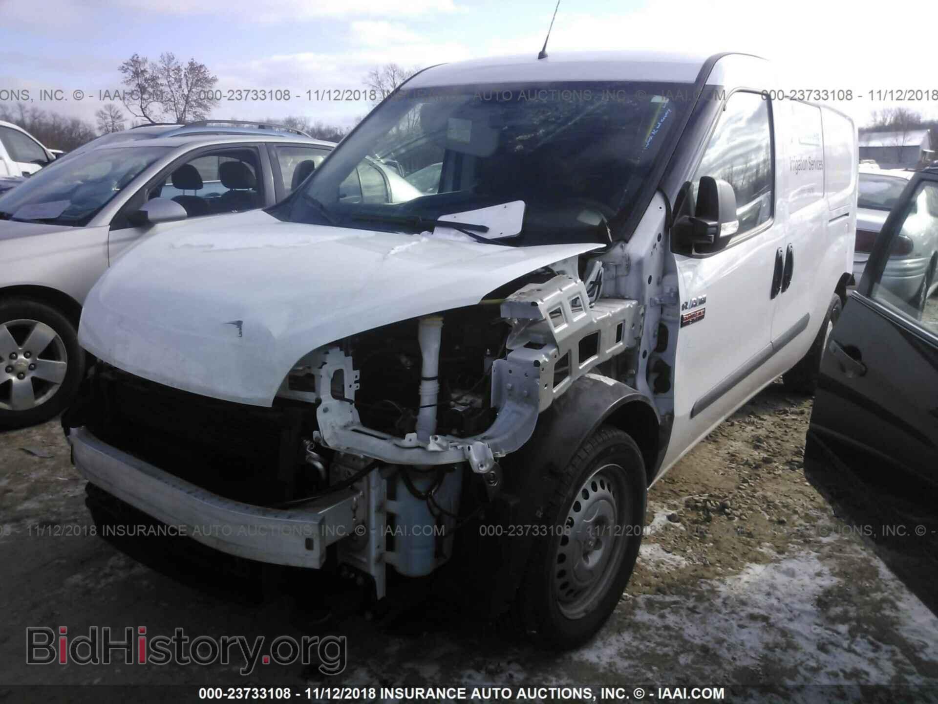 2017 Ram Promaster - VIN: ZFBERFABXH6F42378 - Фото 2