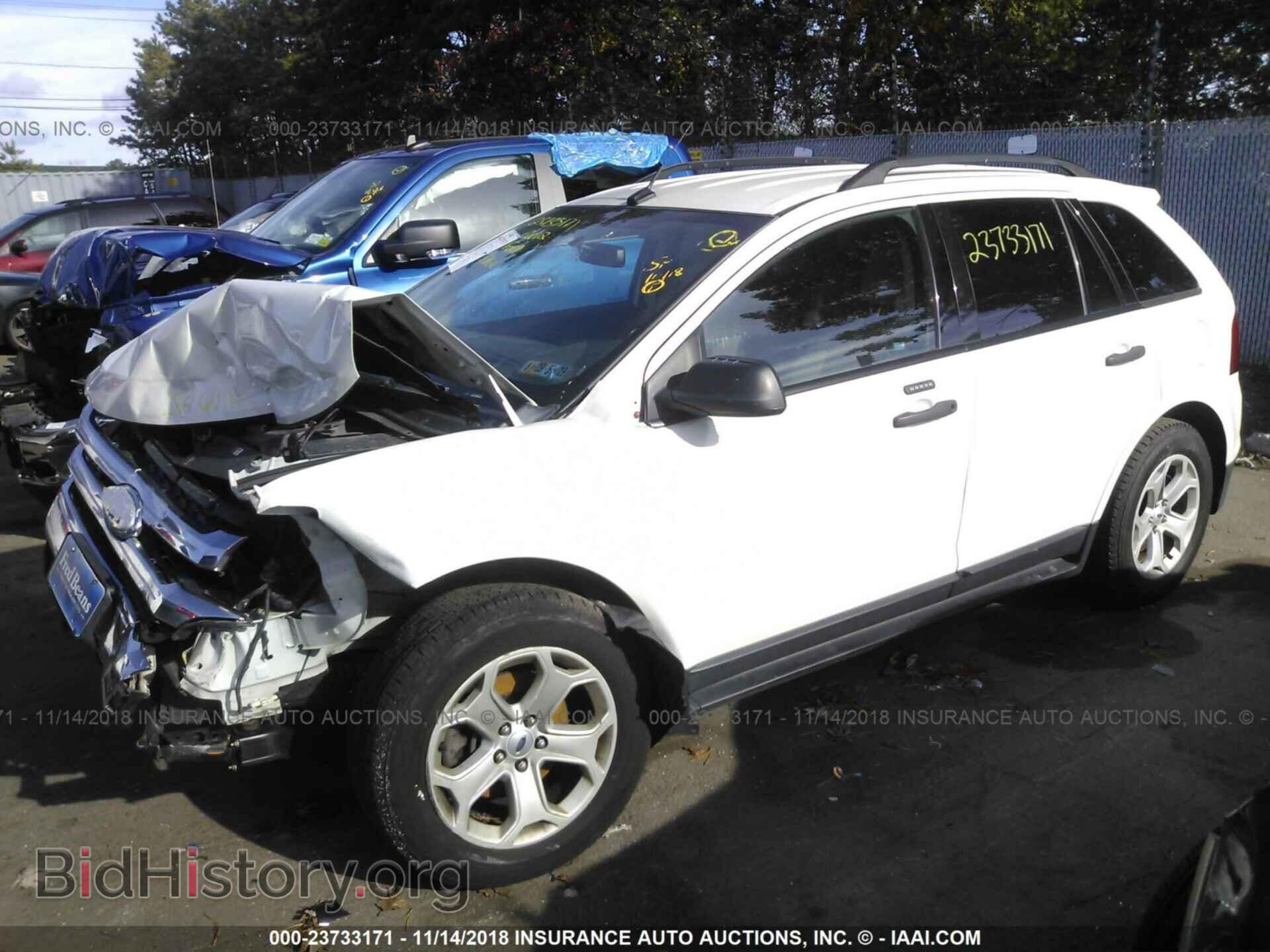 2012 FORD EDGE - VIN: 2FMDK3G93CBA66252 - Фото 2