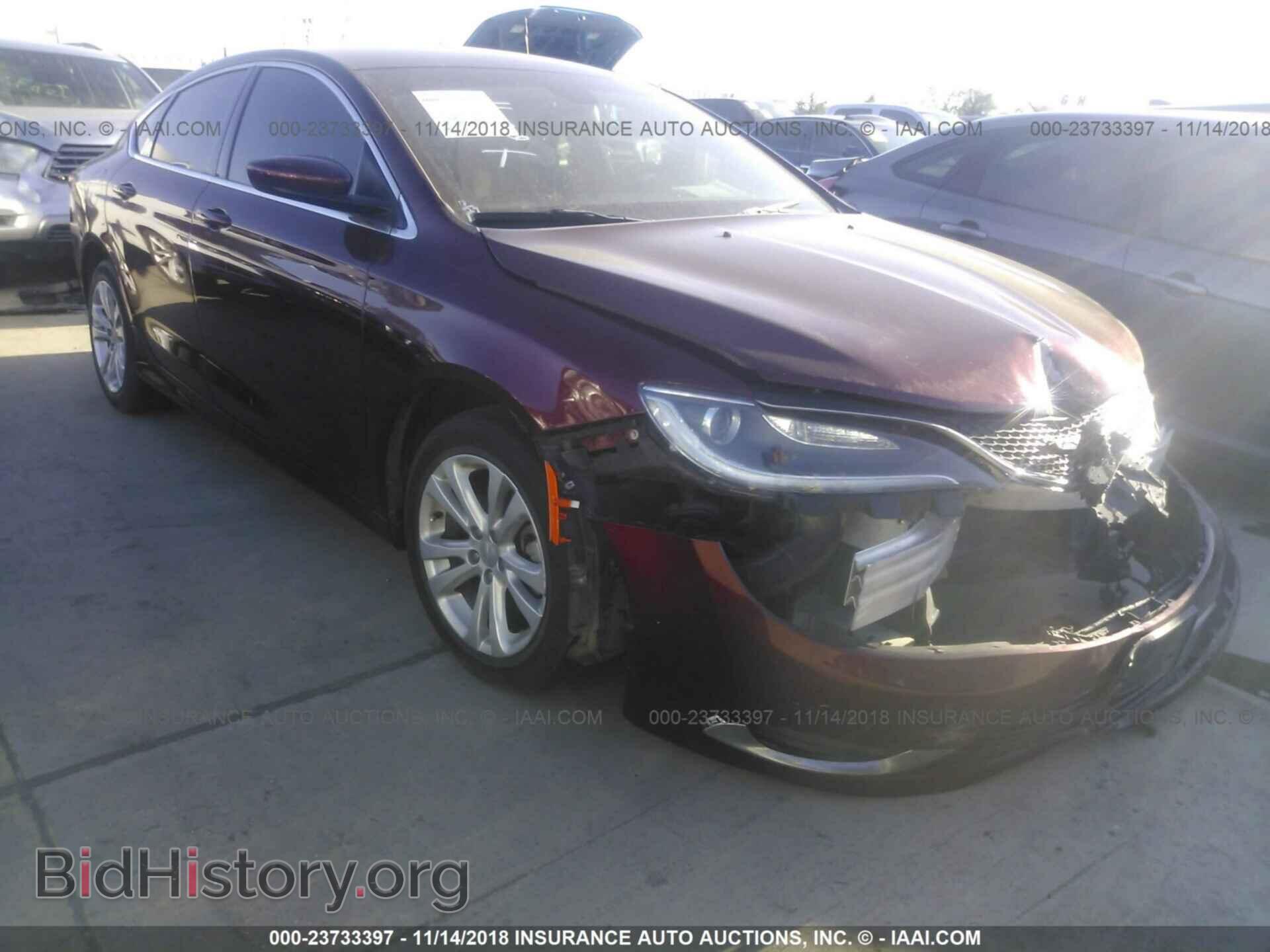 Photo 1C3CCCAB7FN641345 - Chrysler 200 2015