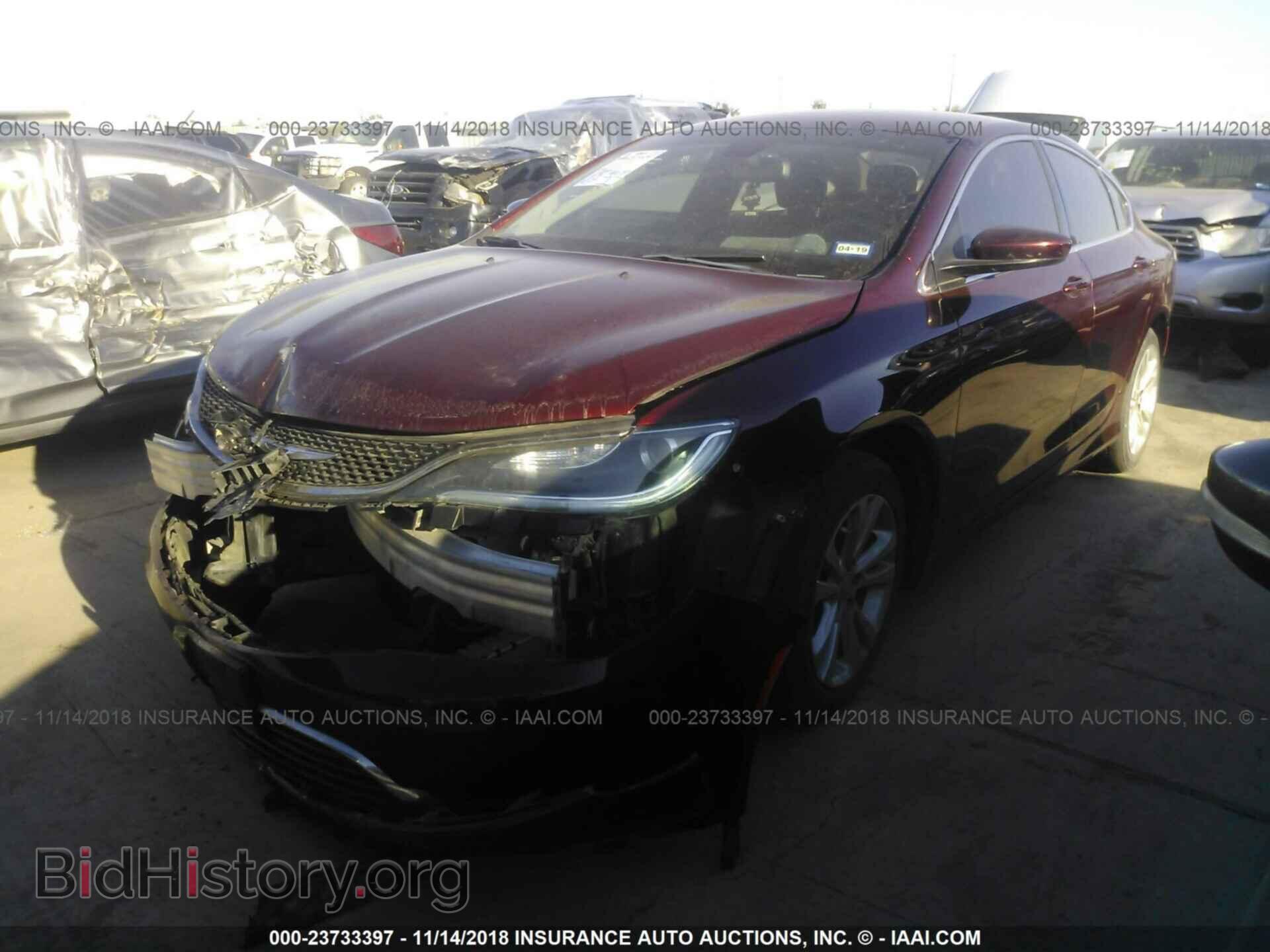 2015 Chrysler 200 - VIN: 1C3CCCAB7FN641345 - Photo 2