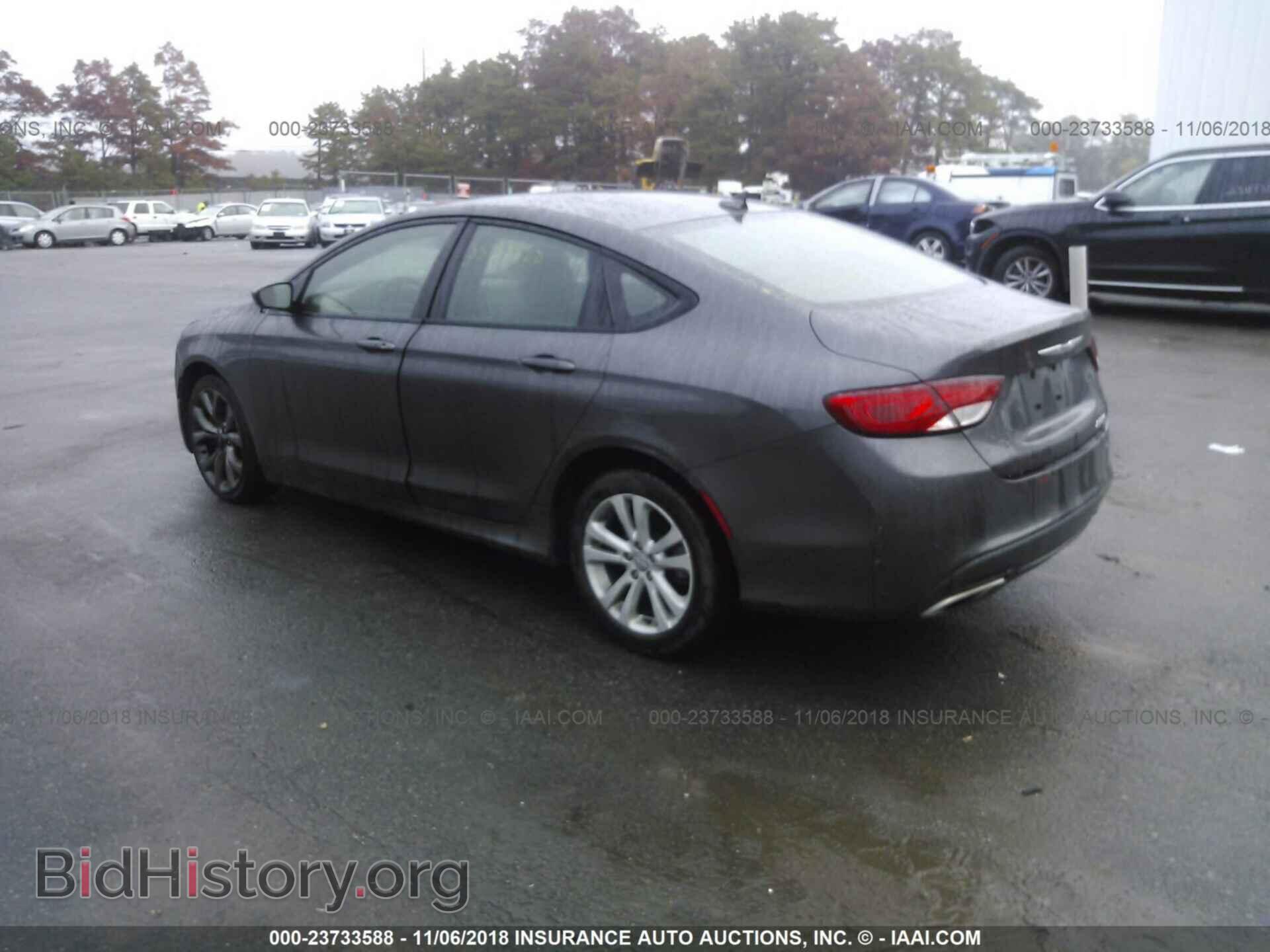 2015 Chrysler 200 - VIN: 1C3CCCBB7FN672884 - Фото 3