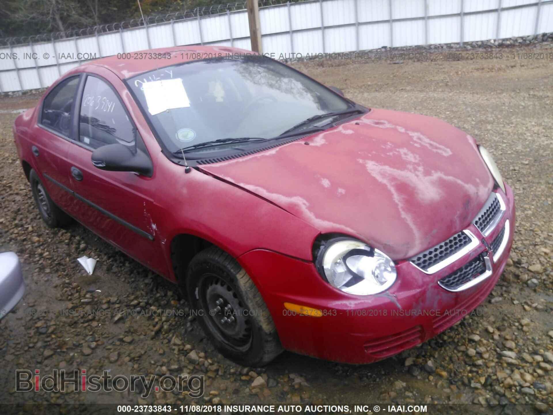 Фотография 1B3ES26C14D528983 - DODGE NEON 2004