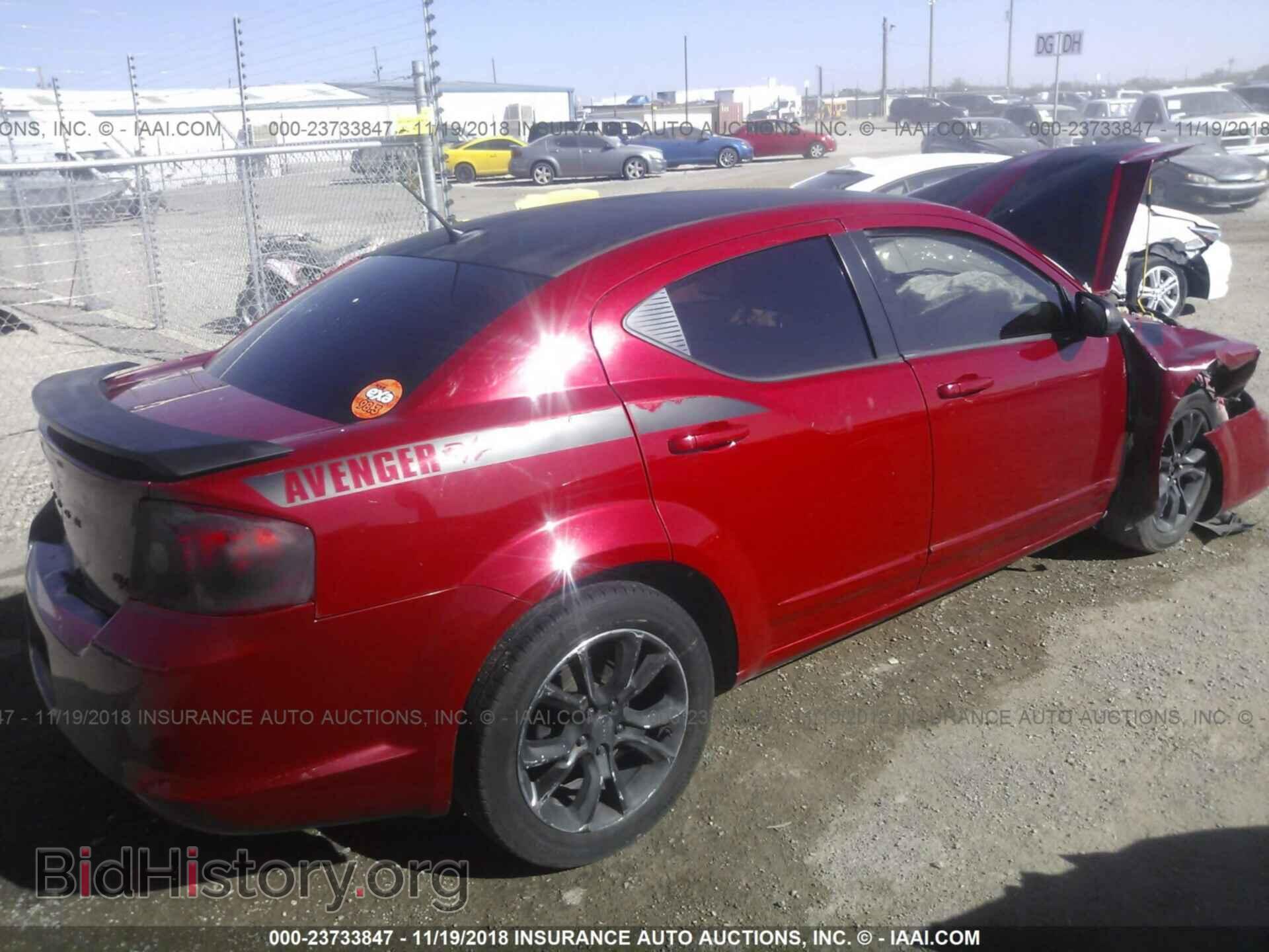 2013 DODGE AVENGER - VIN: 1C3CDZBG1DN562275 - Фото 4