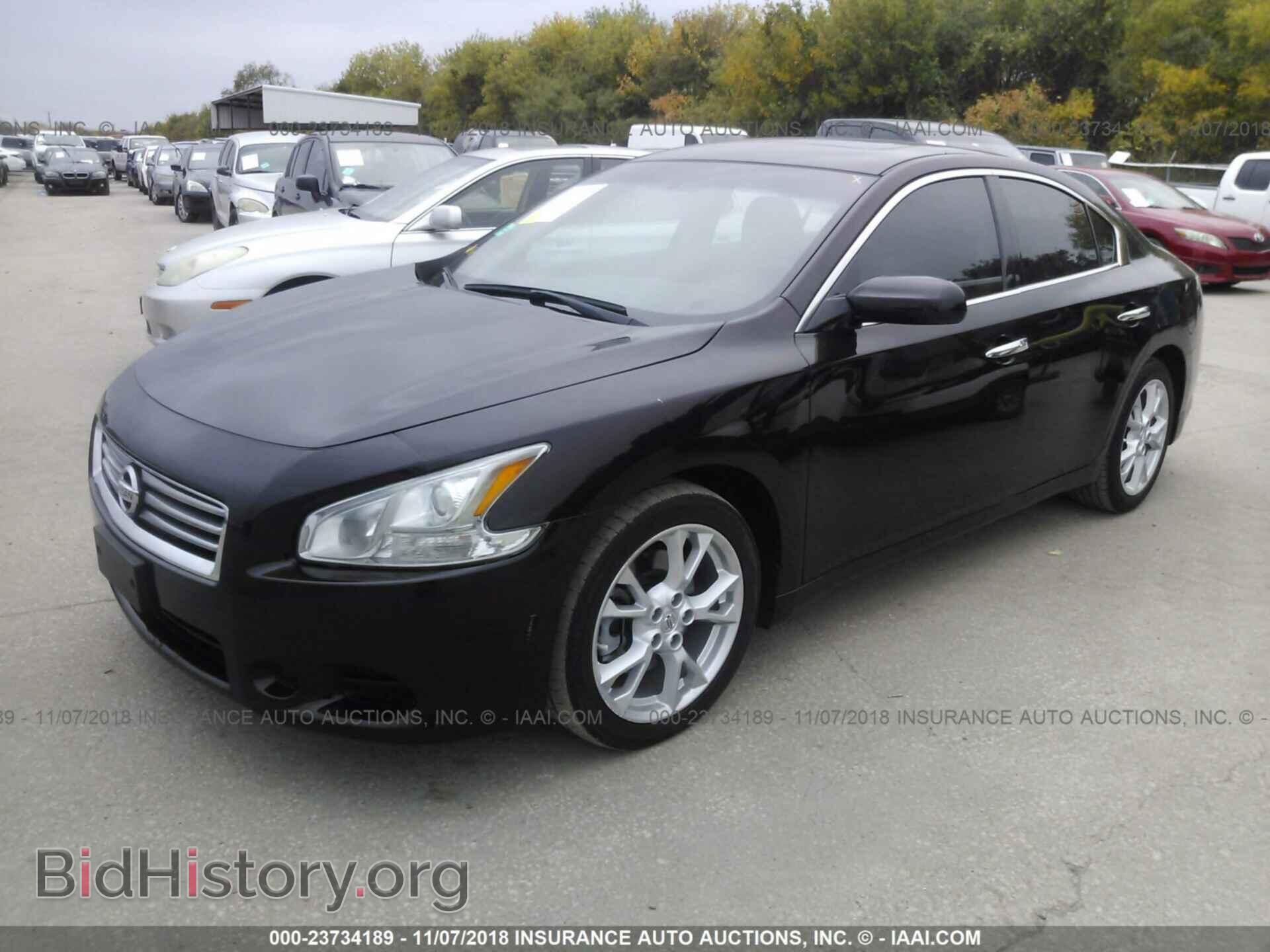 2012 Nissan Maxima - VIN: 1N4AA5AP3CC863104 - Фото 2
