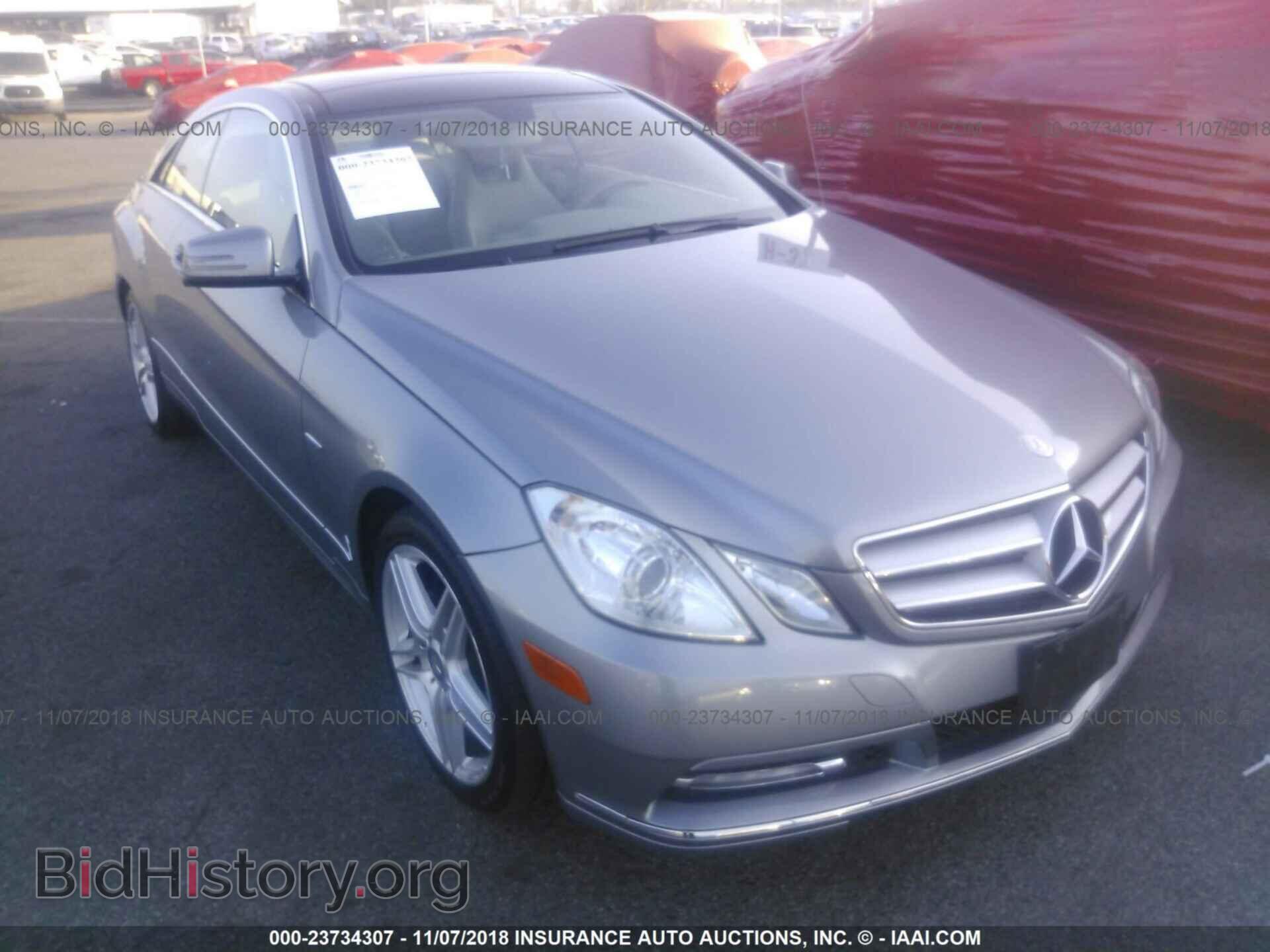 Photo WDDKJ5KBXCF133907 - Mercedes-benz E 2012
