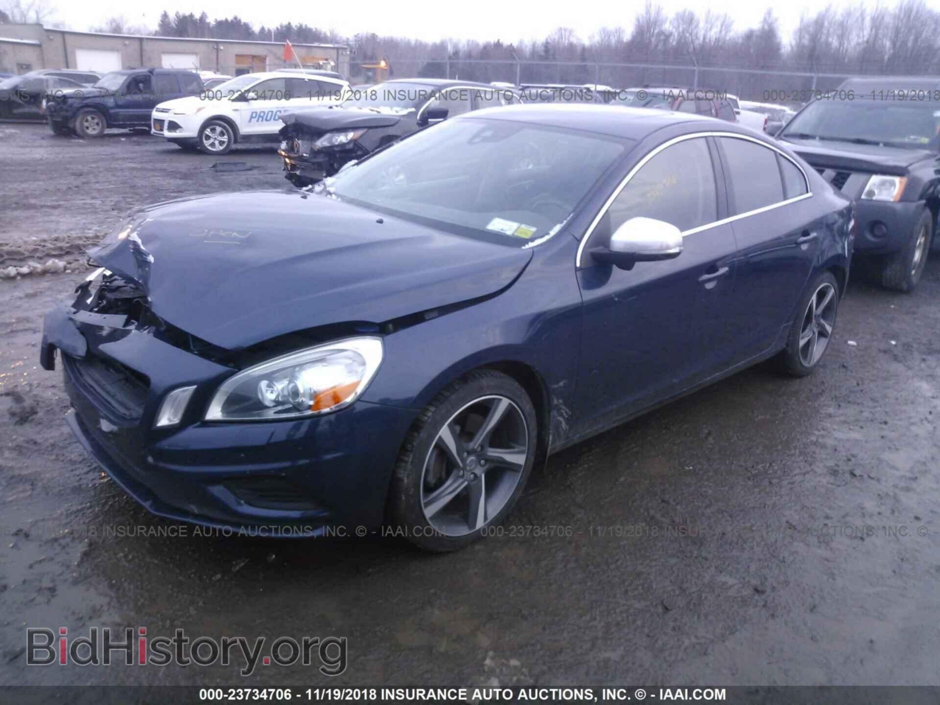 2012 VOLVO S60 - VIN: YV1902FH1C2105276 - Фото 2