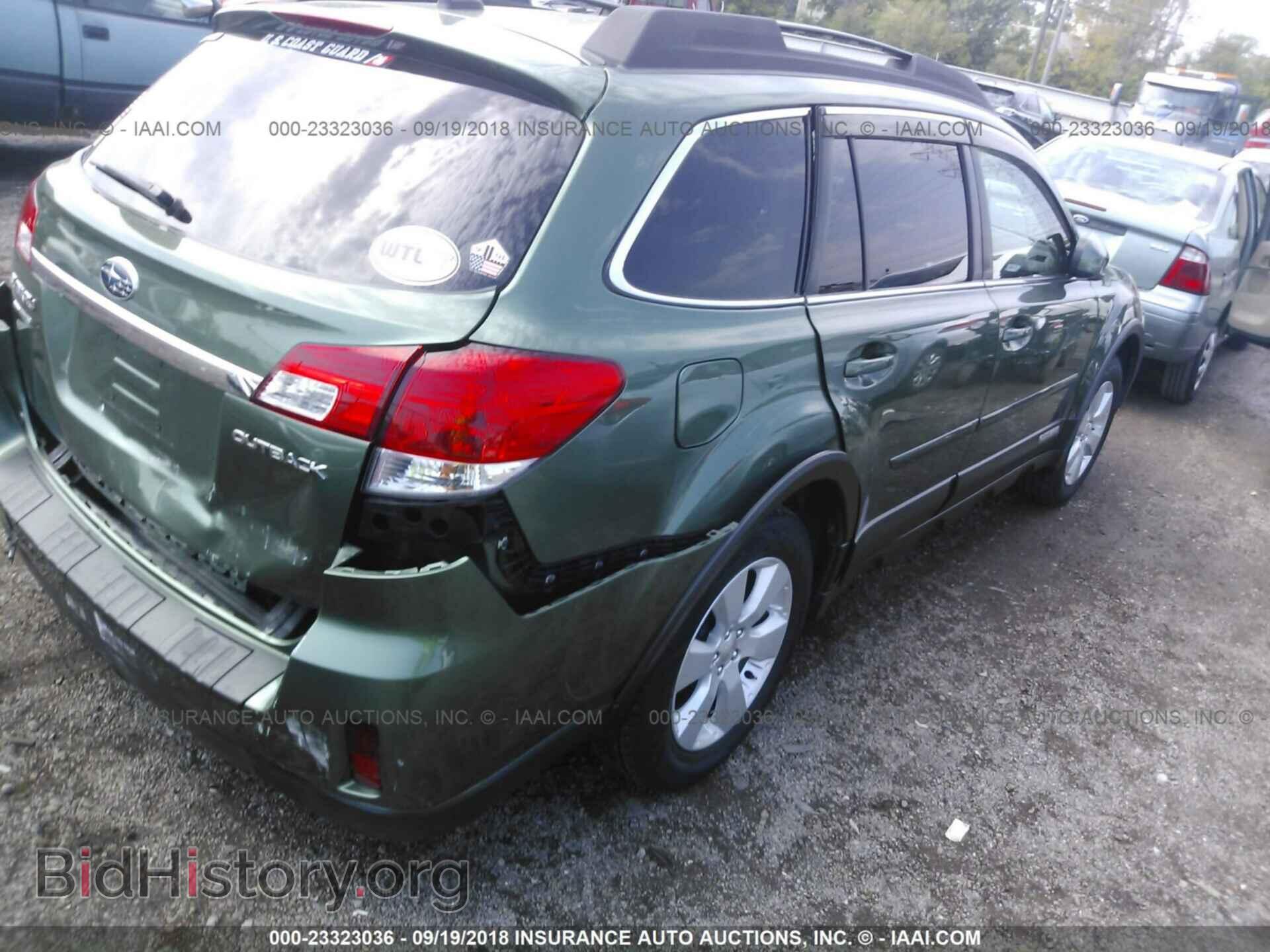 2011 SUBARU OUTBACK - VIN: 4S4BRCLC7B3369280 - Фото 4