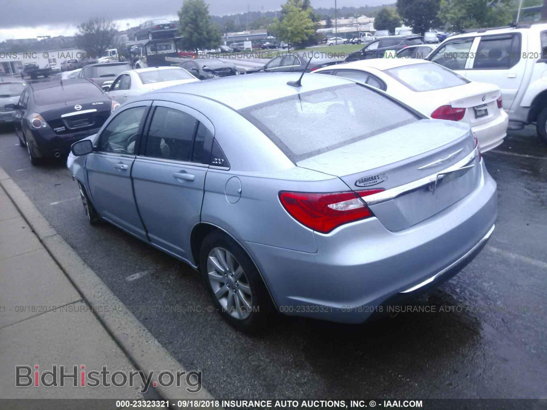 2012 CHRYSLER 200 - VIN: 1C3CCBBG9CN250939 - Фото 3