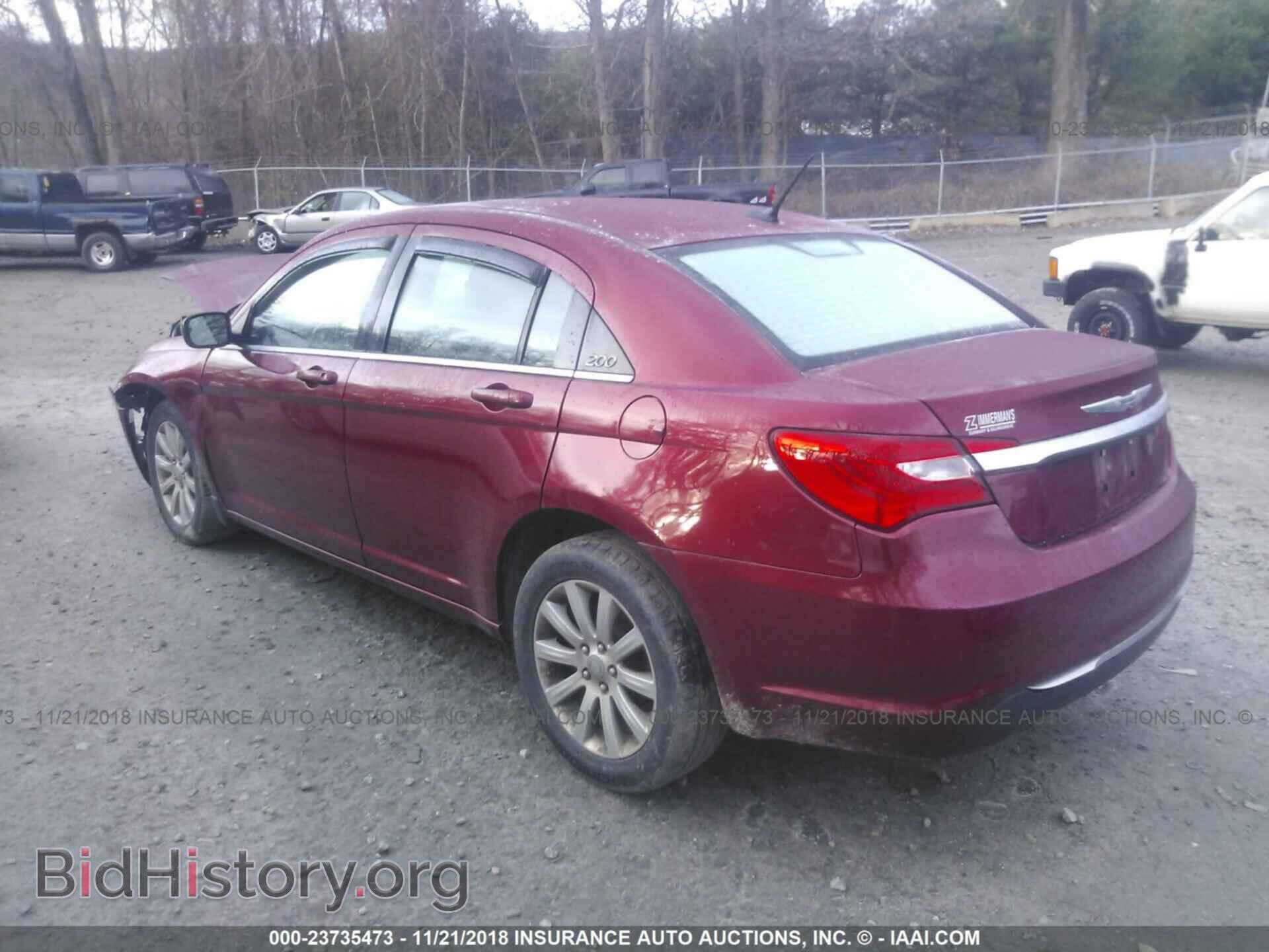 2012 CHRYSLER 200 - VIN: 1C3CCBBB0CN107138 - Фото 3
