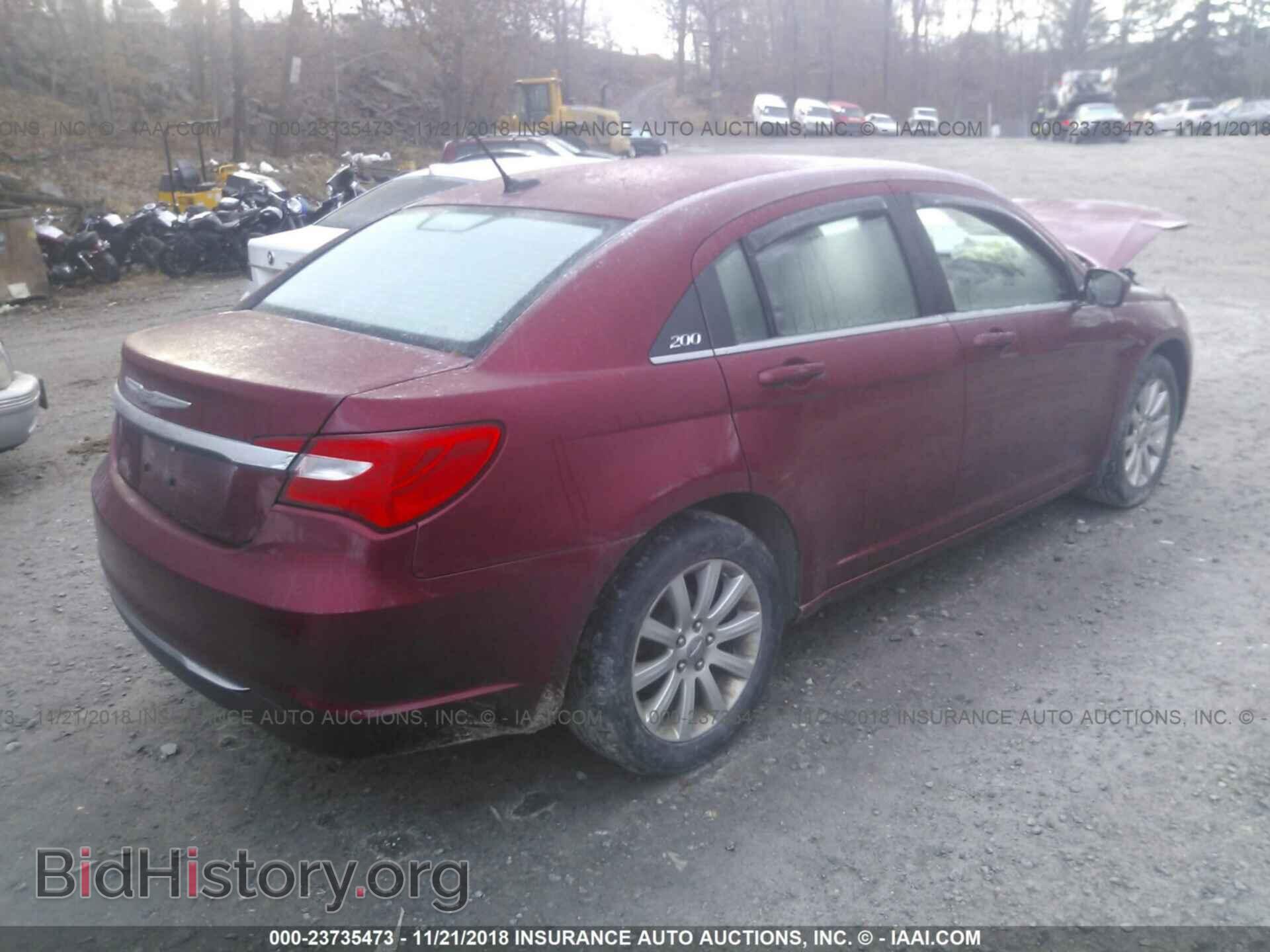 2012 CHRYSLER 200 - VIN: 1C3CCBBB0CN107138 - Фото 4