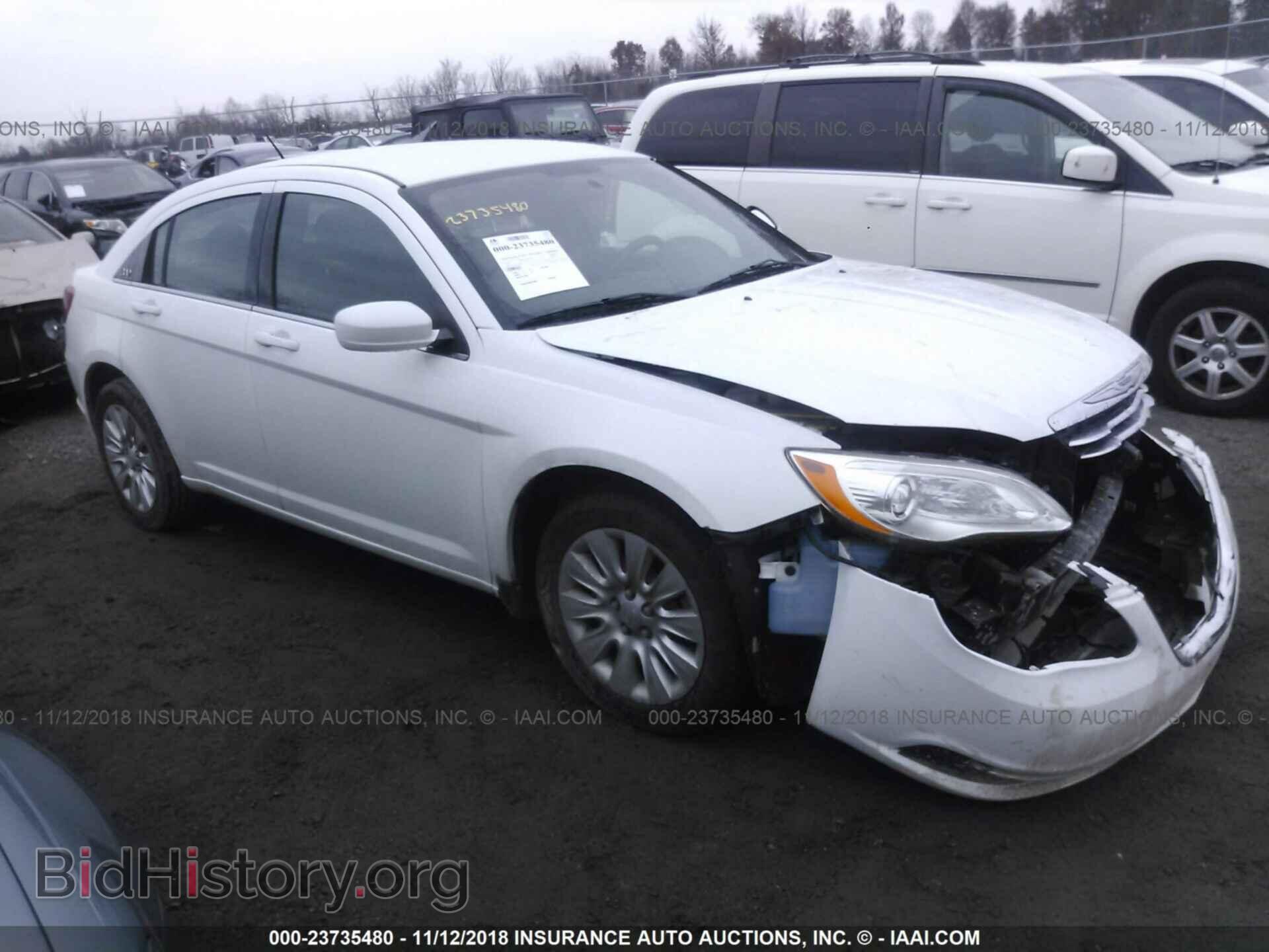 Фотография 1C3CCBAB9CN105325 - Chrysler 200 2012