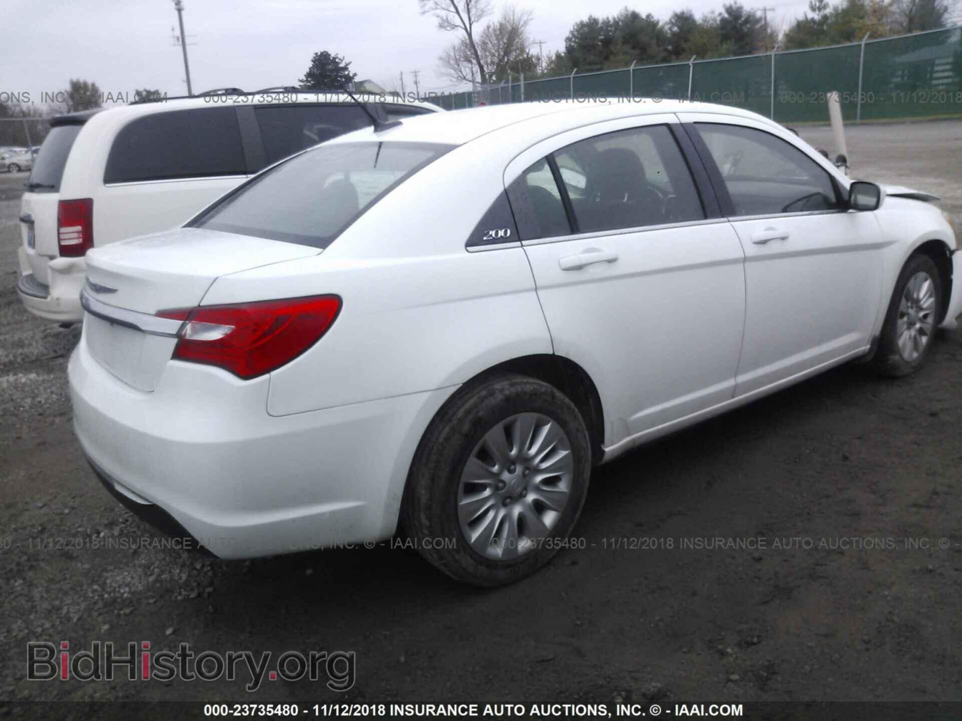 2012 Chrysler 200 - VIN: 1C3CCBAB9CN105325 - Фото 4