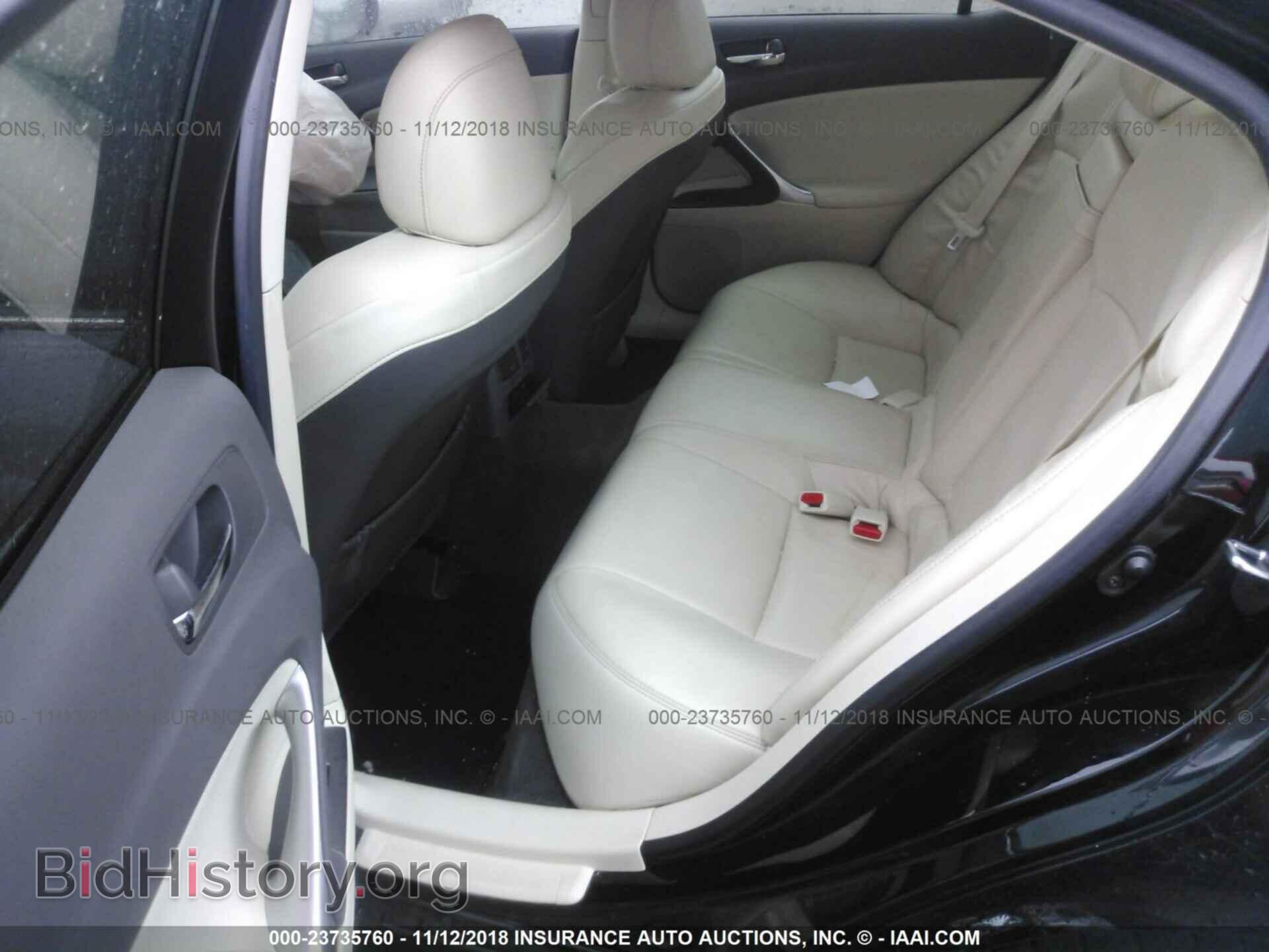 2010 LEXUS IS - VIN: JTHBF5C24A5122283 - Фото 8