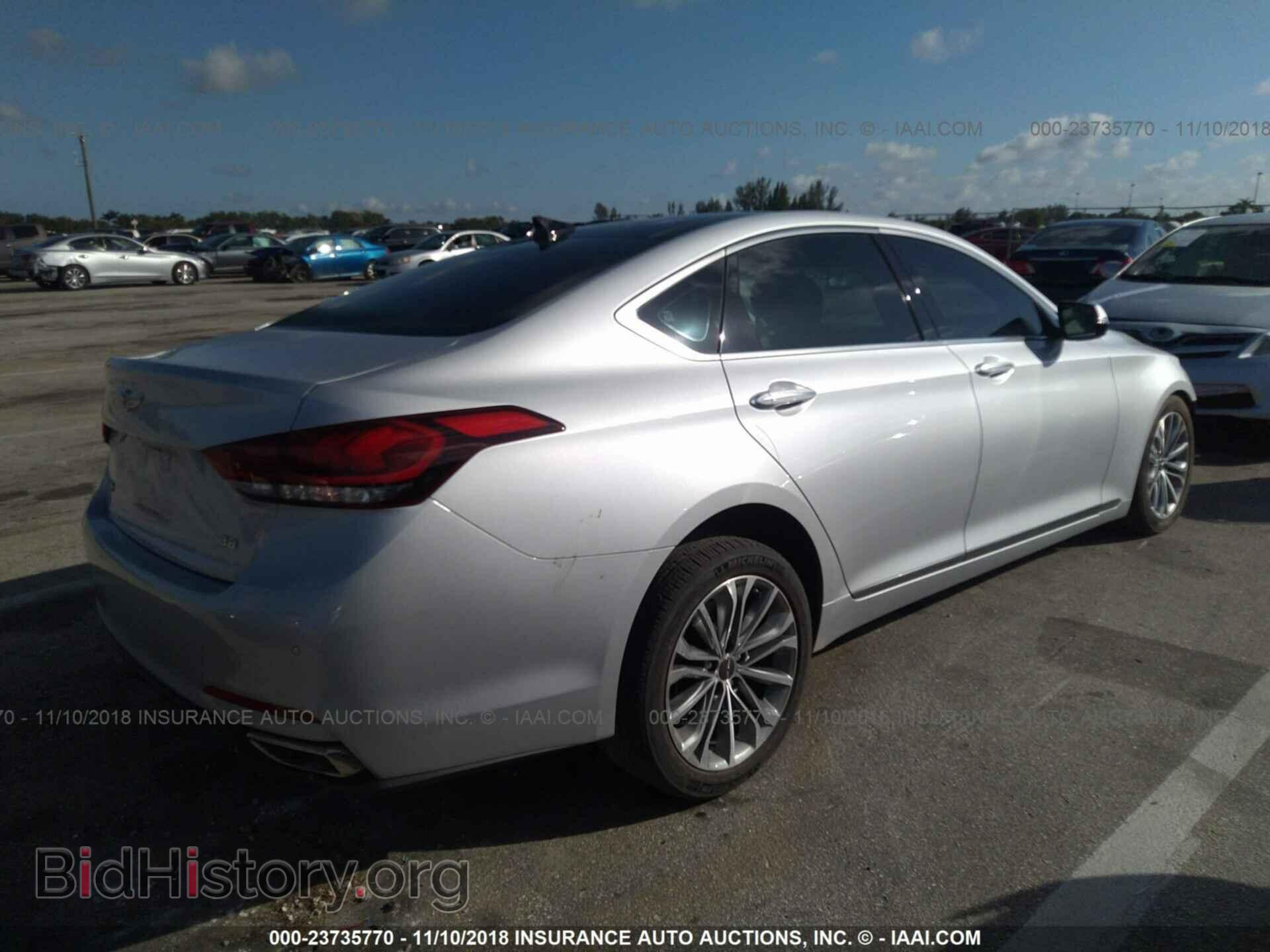 2017 Genesis G80 - VIN: KMHGN4JE8HU192589 - Фото 4