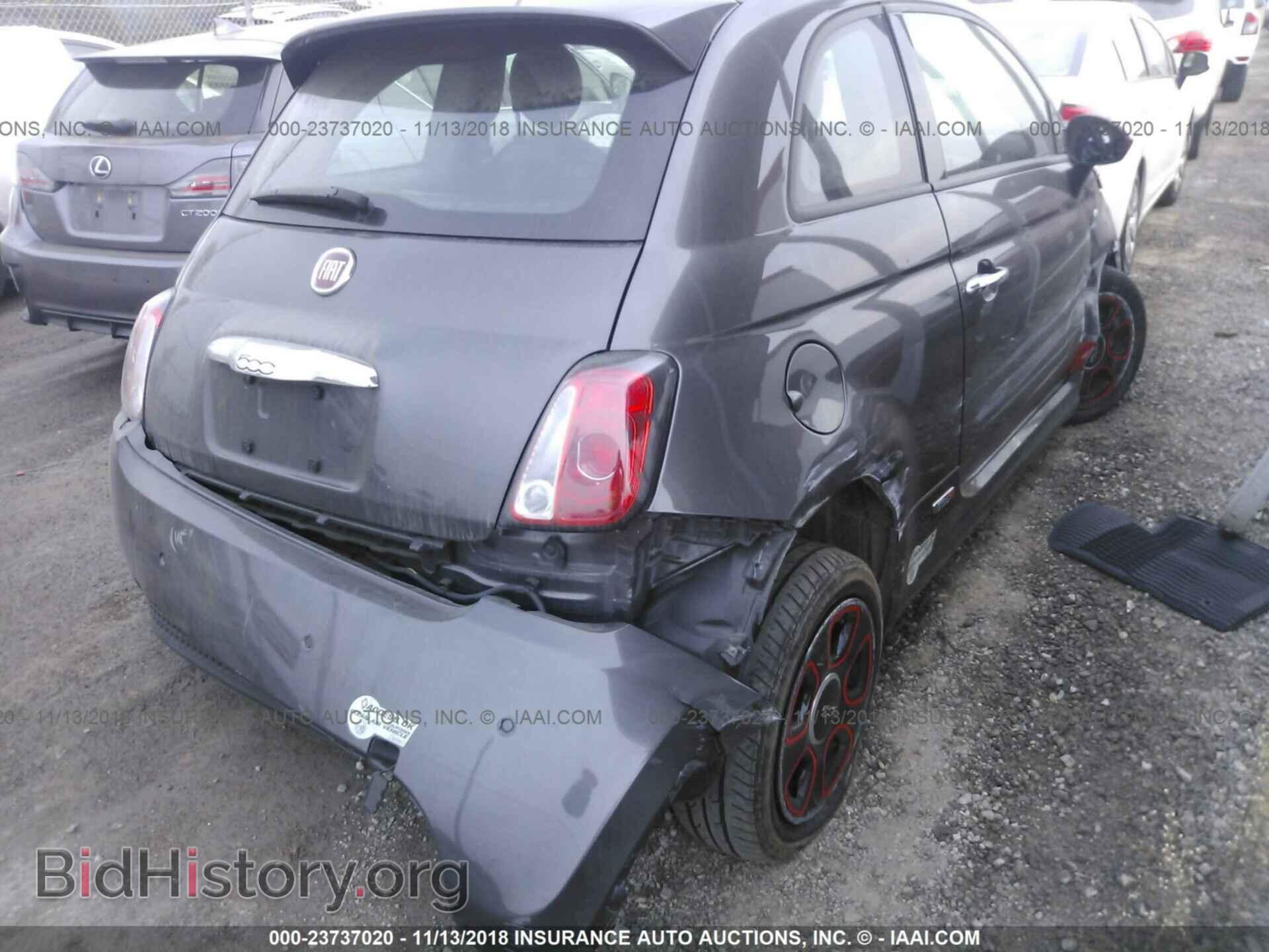 2015 FIAT 500 - VIN: 3C3CFFGE3FT581655 - Фото 4