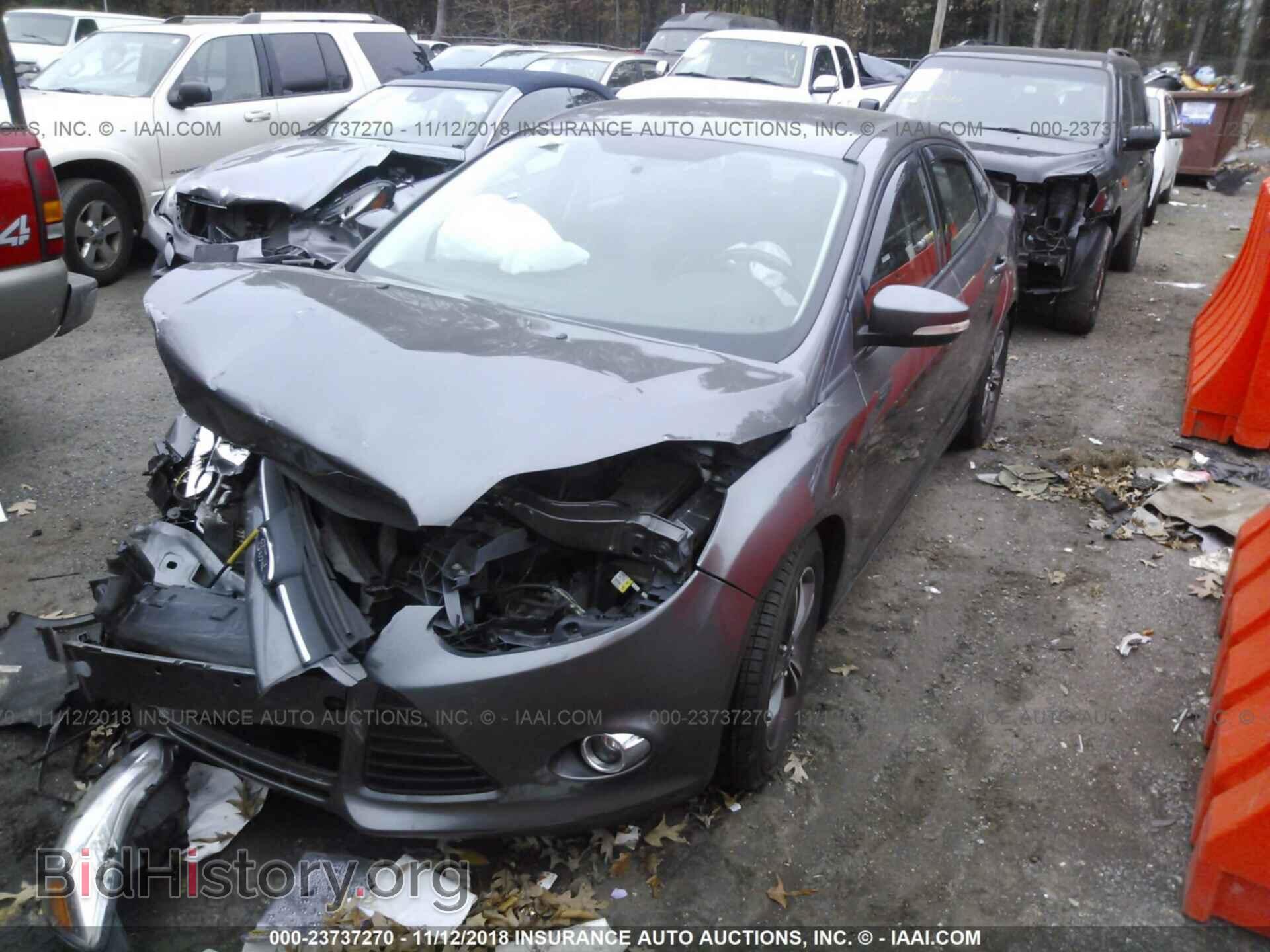 2014 FORD FOCUS - VIN: 1FADP3F21EL448606 - Фото 2