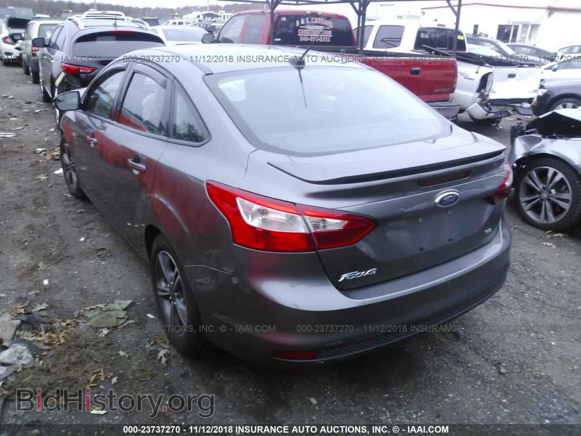 2014 FORD FOCUS - VIN: 1FADP3F21EL448606 - Фото 3