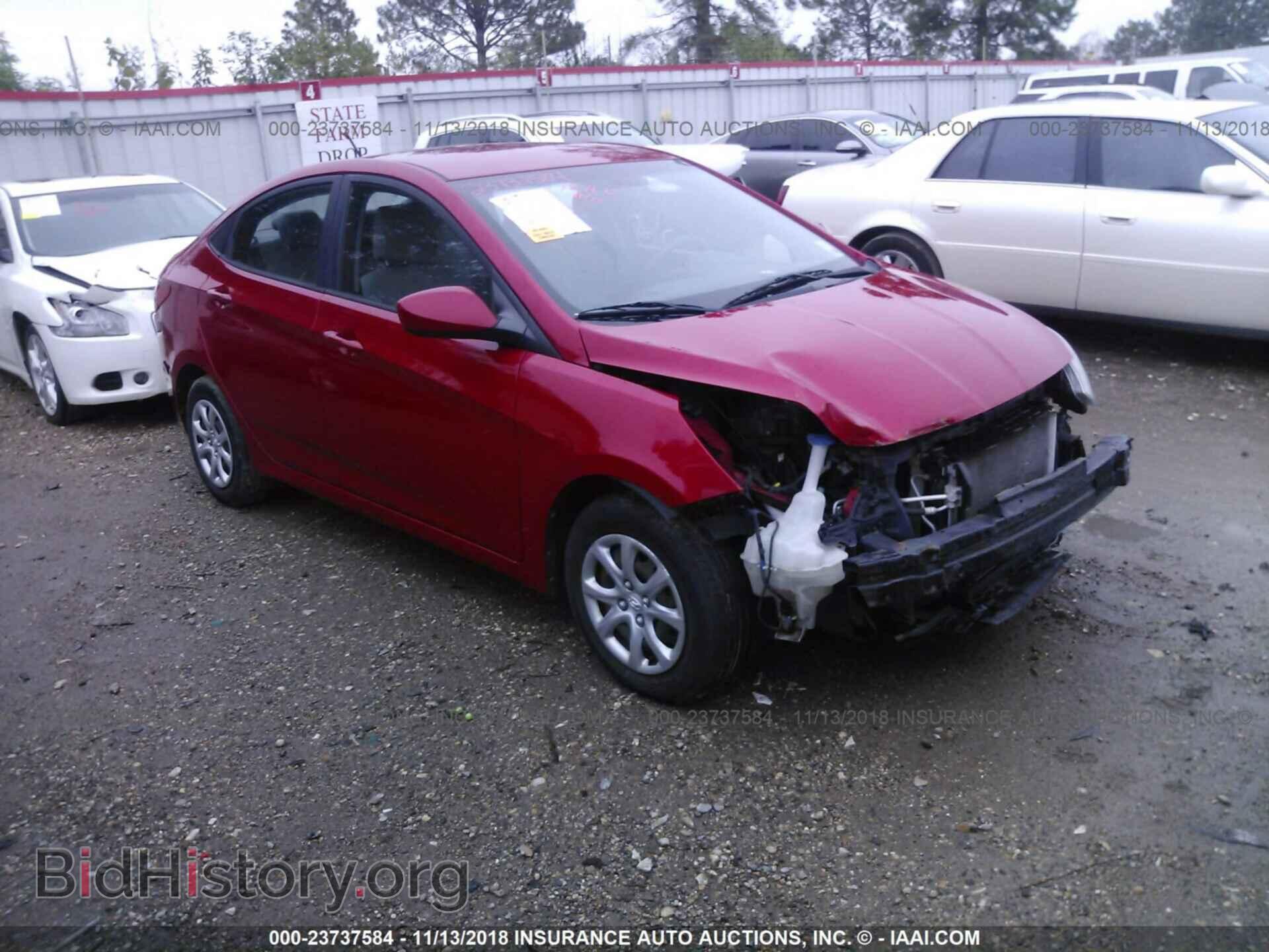 Фотография KMHCT4AE9DU464288 - HYUNDAI ACCENT 2013
