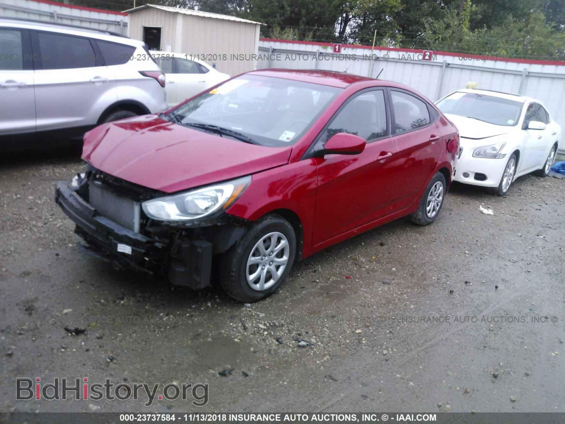 2013 HYUNDAI ACCENT - VIN: KMHCT4AE9DU464288 - Фото 2