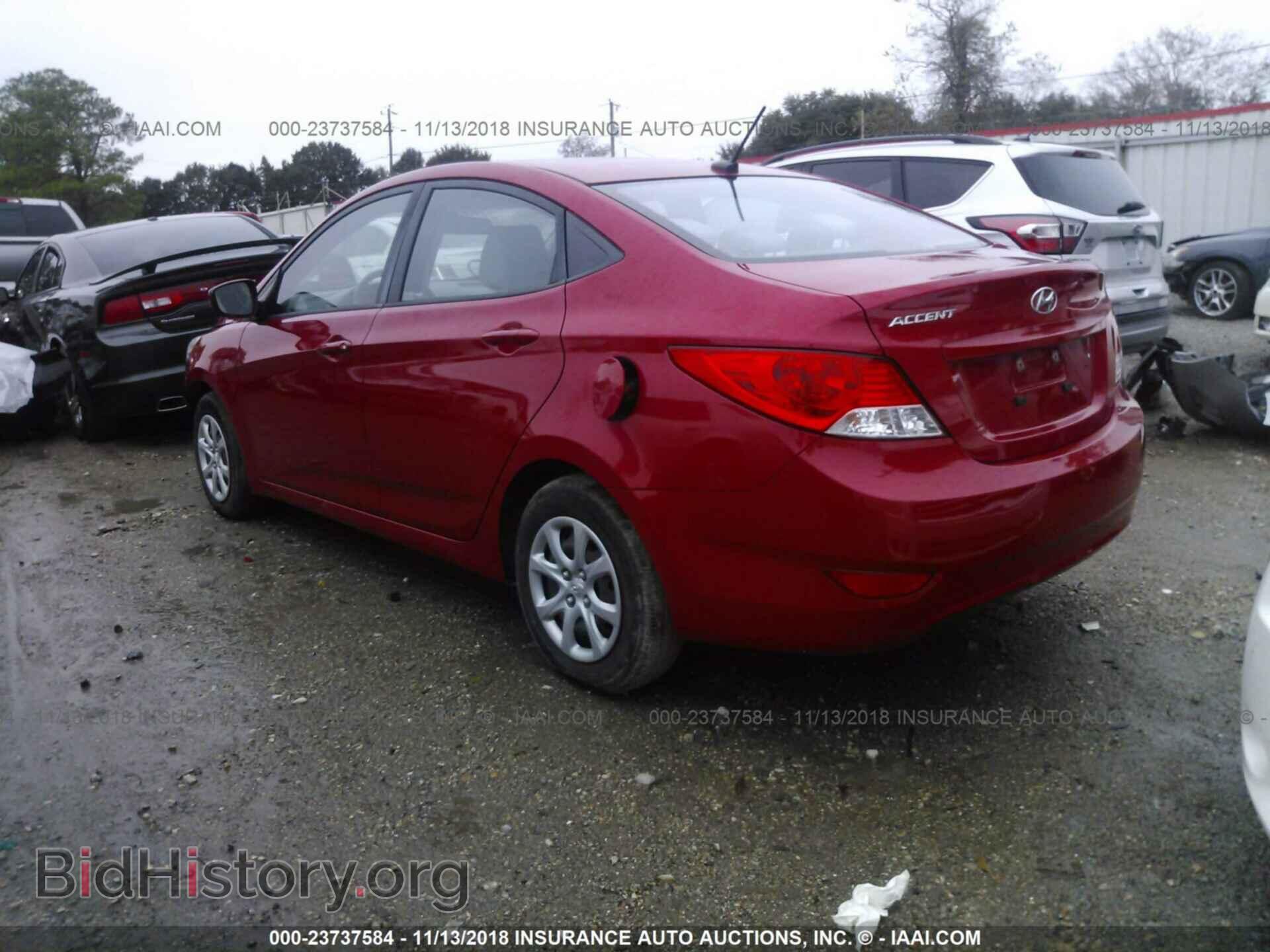 2013 HYUNDAI ACCENT - VIN: KMHCT4AE9DU464288 - Фото 3