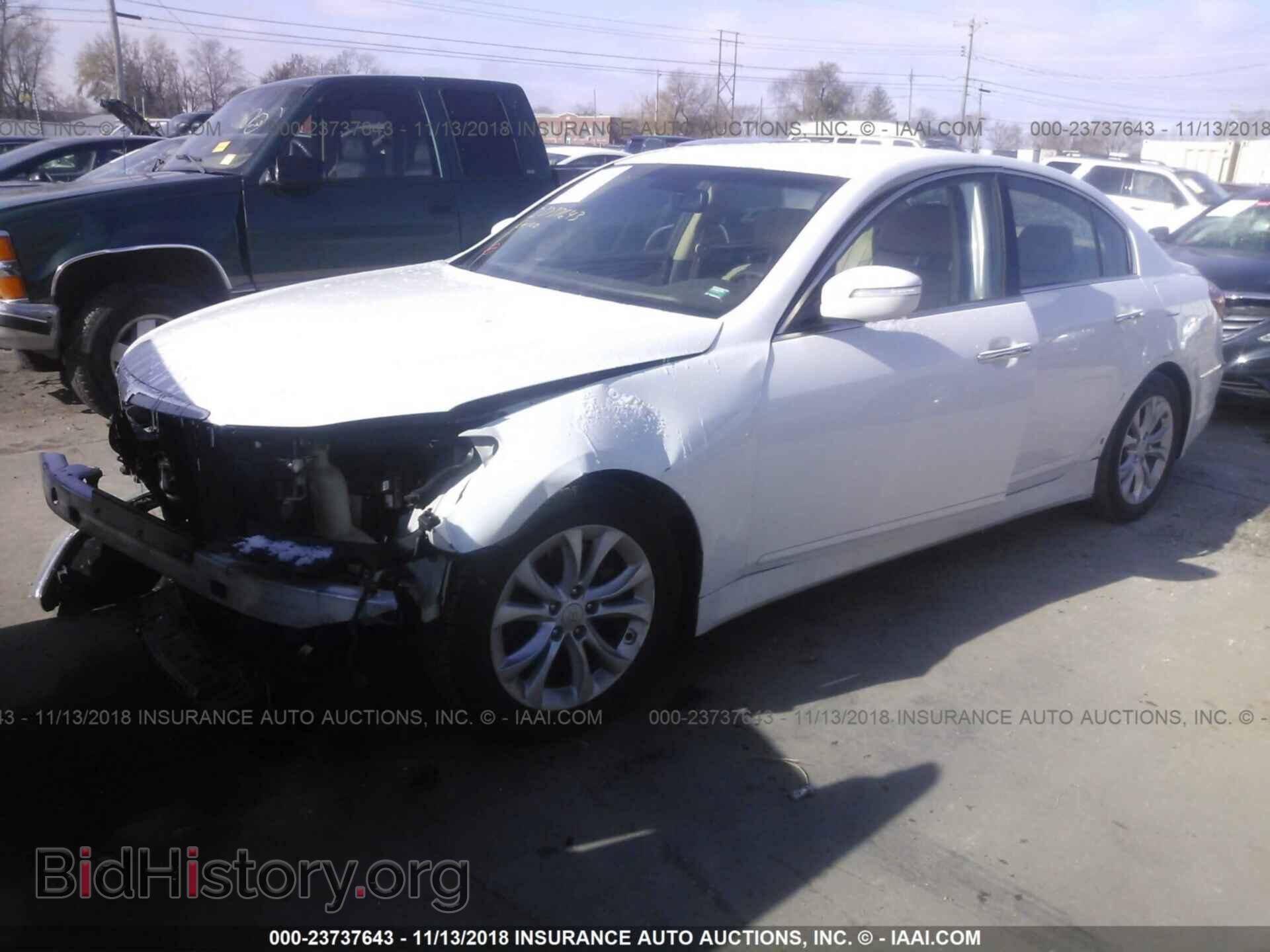 2012 HYUNDAI GENESIS - VIN: KMHGC4DD3CU181971 - Фото 2