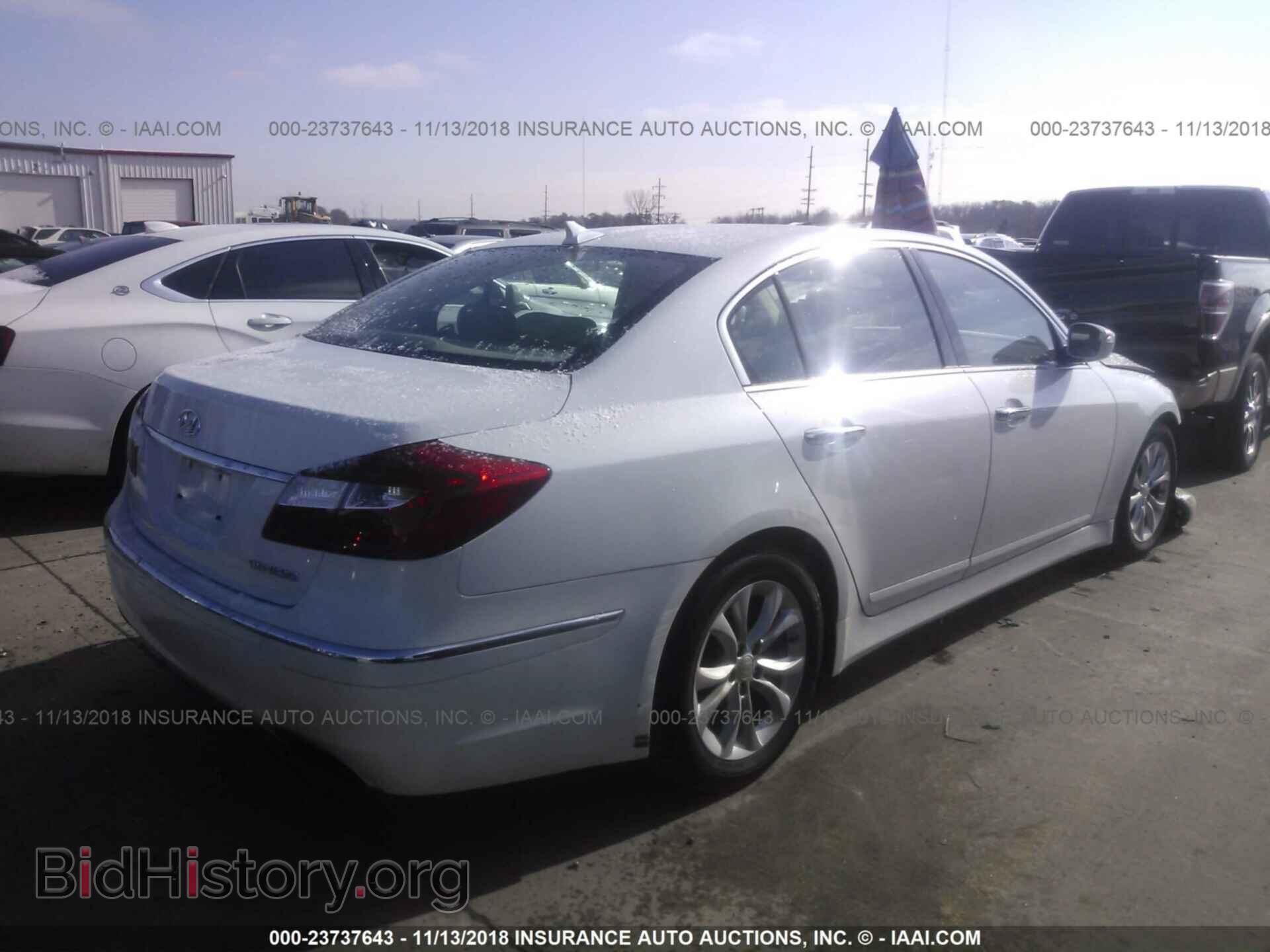 2012 HYUNDAI GENESIS - VIN: KMHGC4DD3CU181971 - Фото 4