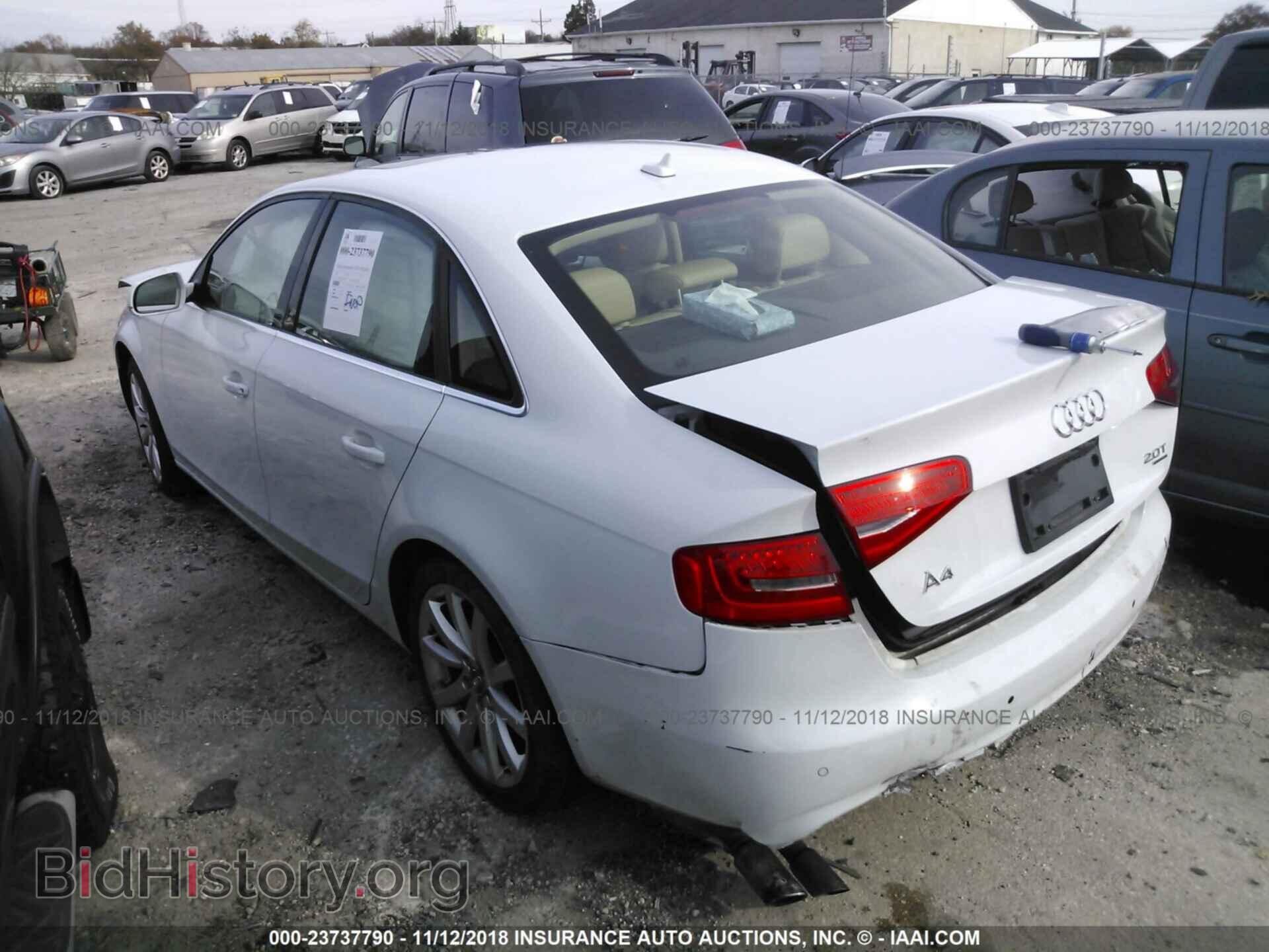 2013 Audi A4 - VIN: WAUFFAFL1DN021574 - Photo 3