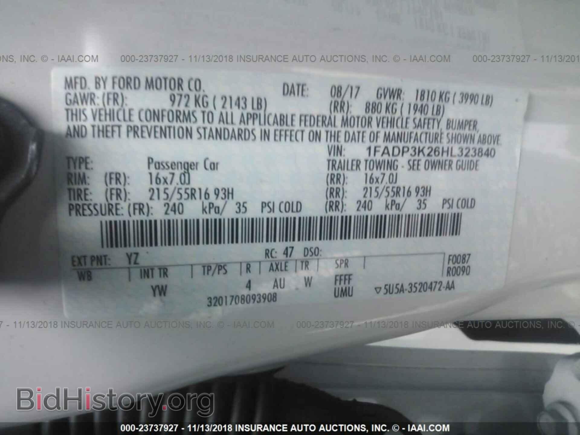 2017 Ford Focus - VIN: 1FADP3K26HL323840 - Photo 9