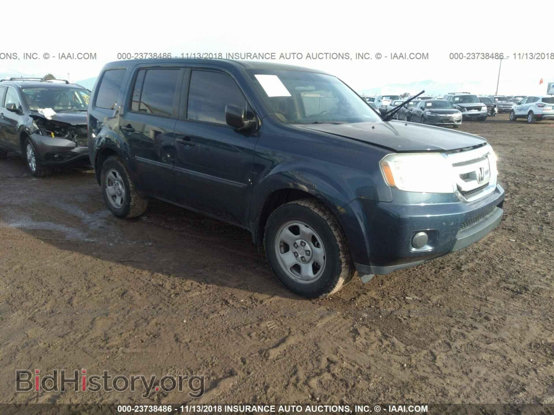 Фотография 5FNYF4H29BB013655 - HONDA PILOT 2011