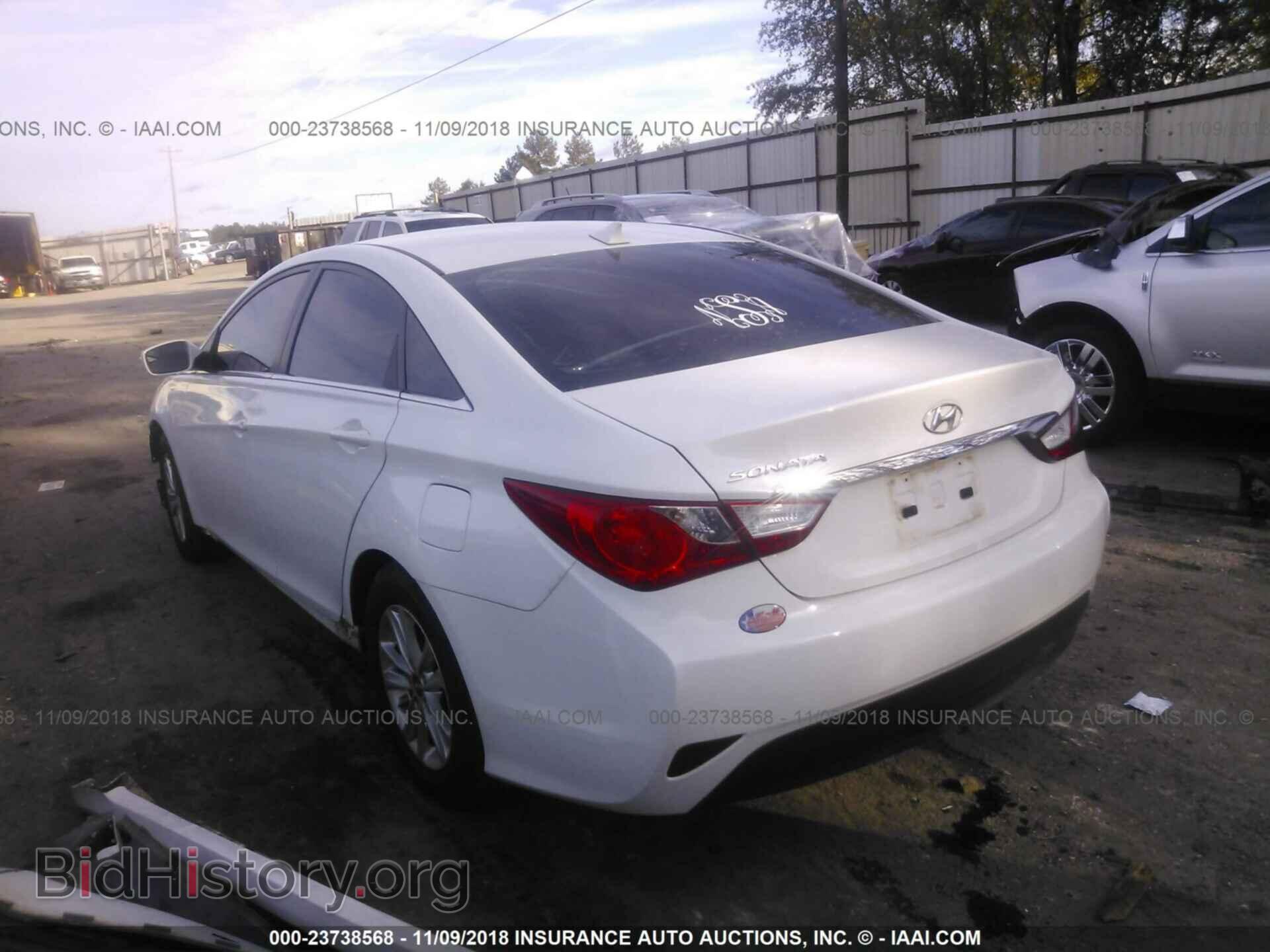 2014 HYUNDAI SONATA - VIN: 5NPEB4AC0EH914937 - Фото 3