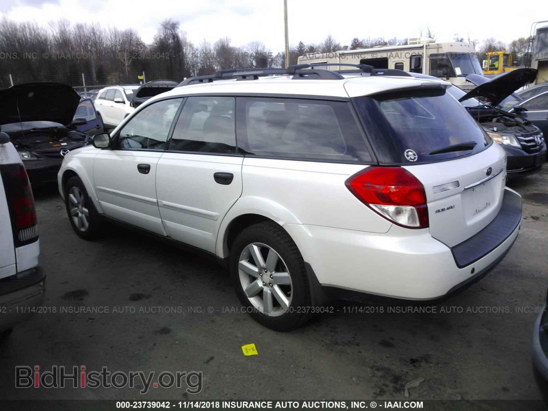 2008 SUBARU OUTBACK - VIN: 4S4BP61C587305900 - Фото 3