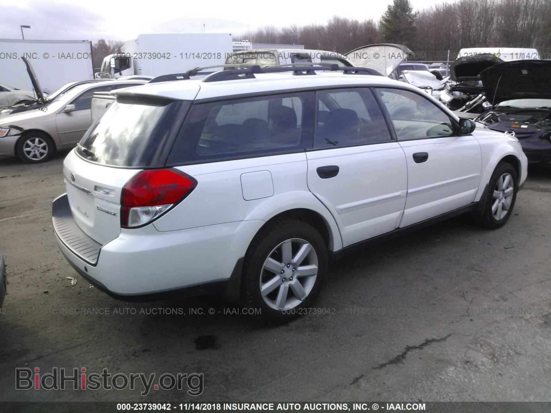 2008 SUBARU OUTBACK - VIN: 4S4BP61C587305900 - Фото 4