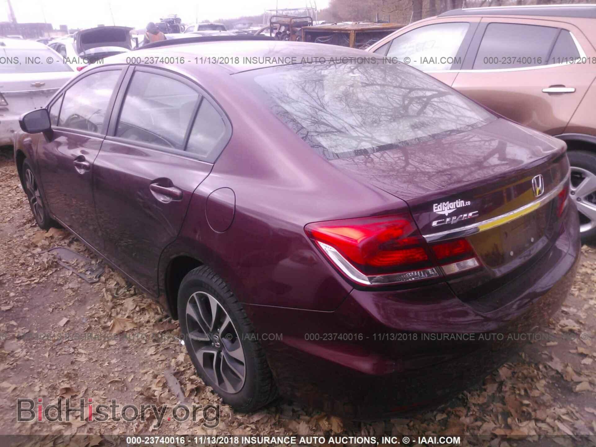 2014 HONDA CIVIC - VIN: 19XFB2F81EE009589 - Photo 3