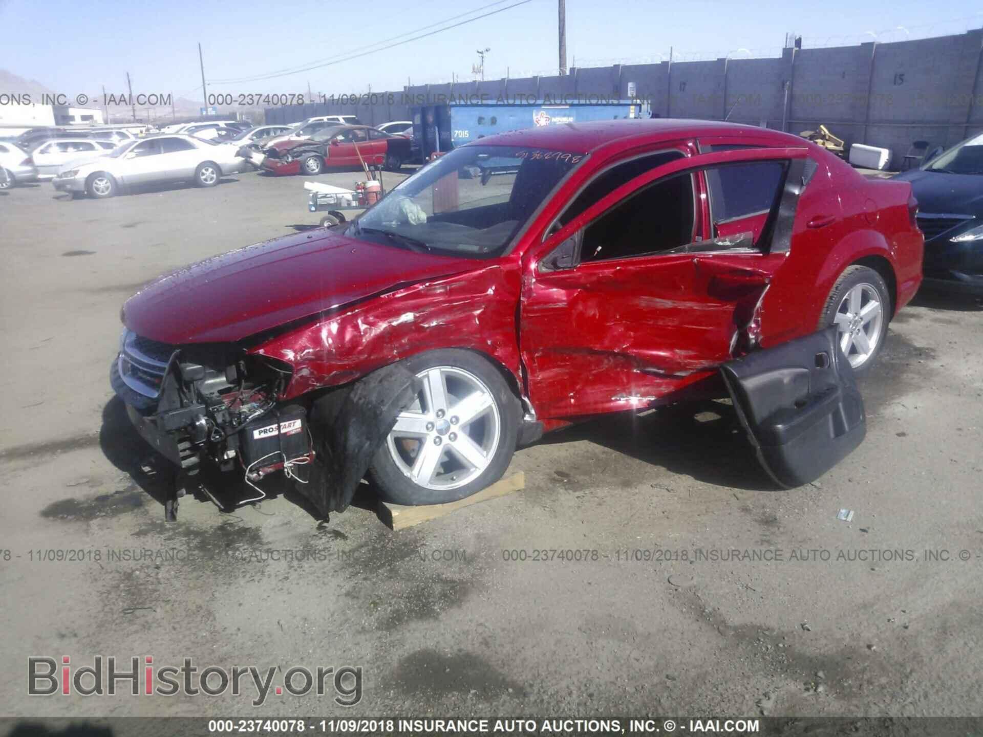 2013 DODGE AVENGER - VIN: 1C3CDZAB2DN645123 - Фото 2